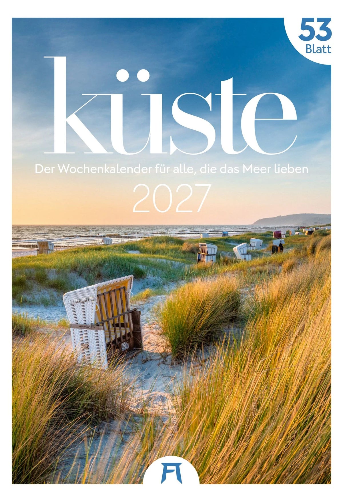 Taschenkalender: Küste Wochenkalender 2027