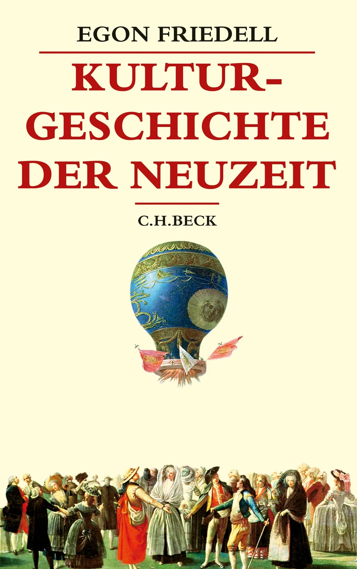 Buchcover von 'Kulturgeschichte der Neuzeit' - Gebundene Ausgabe von Egon Friedell