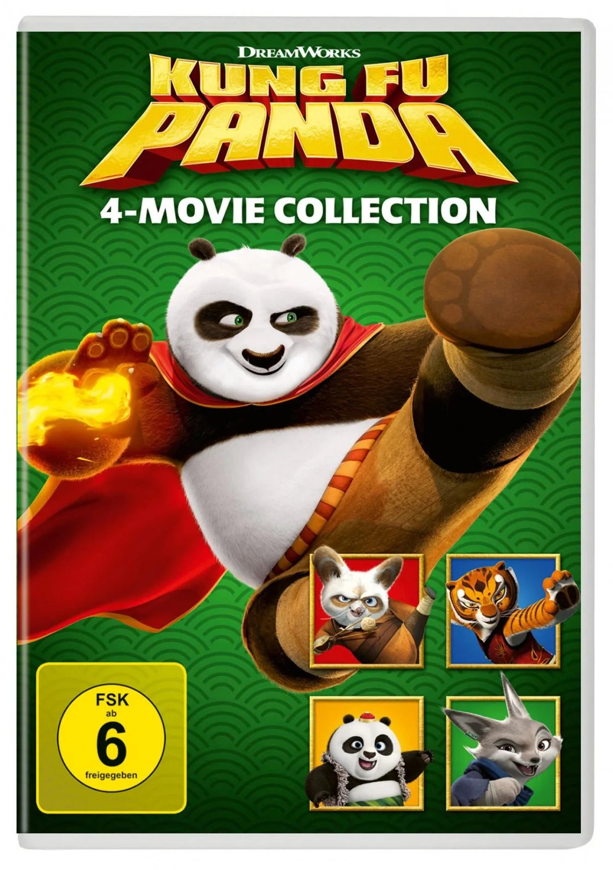 Kung Fu Panda - 1-4 Collection - DVD