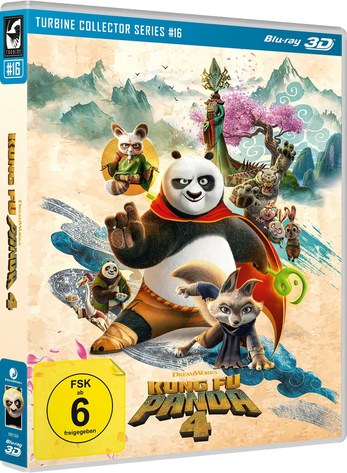 Produktansicht 1 von Kung Fu Panda 4 - Blu-ray 3D – Blu-ray