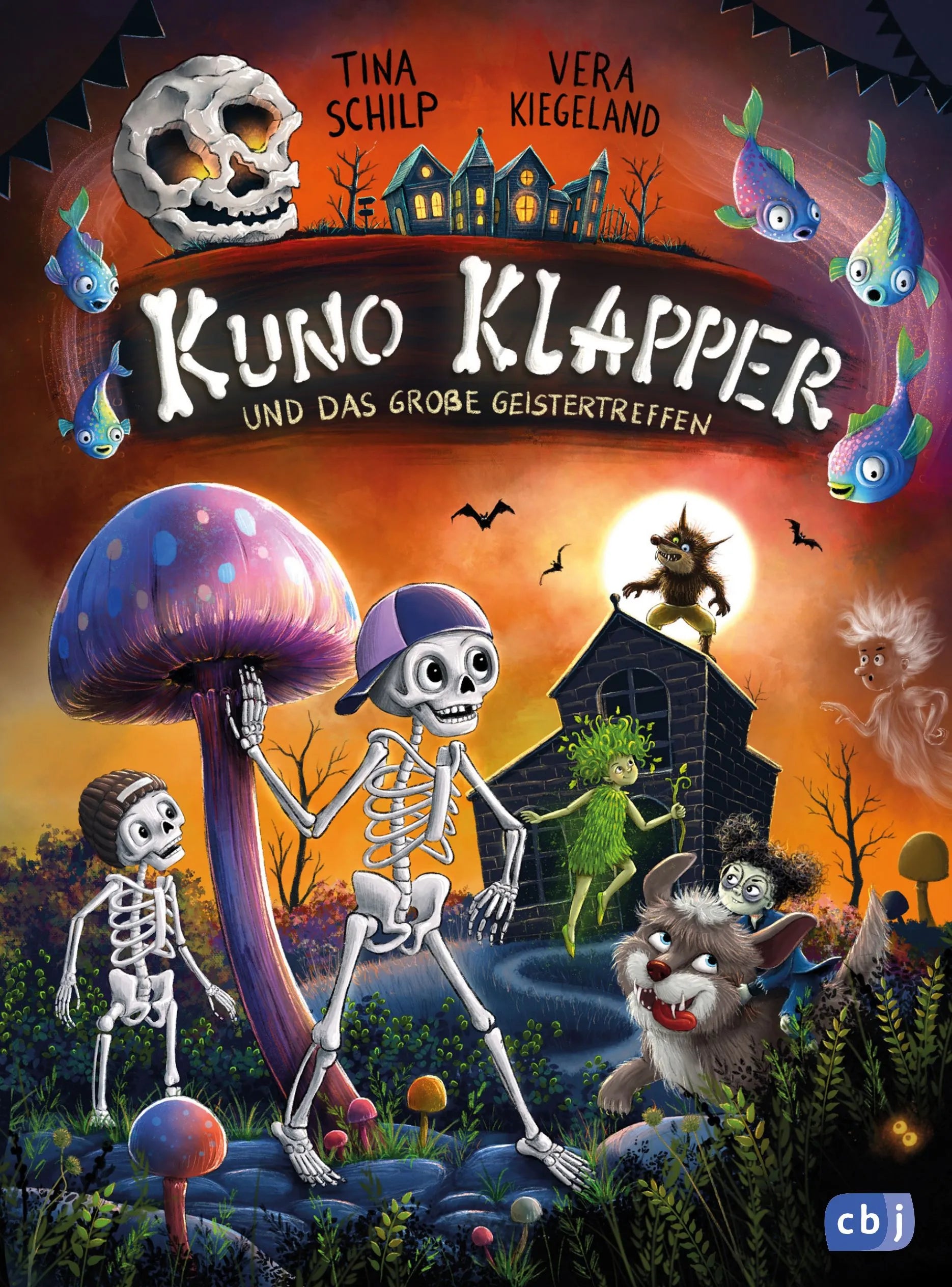 Cover: Kuno Klapper und das große Geistertreffen (Hardcover) von Tina Schilp