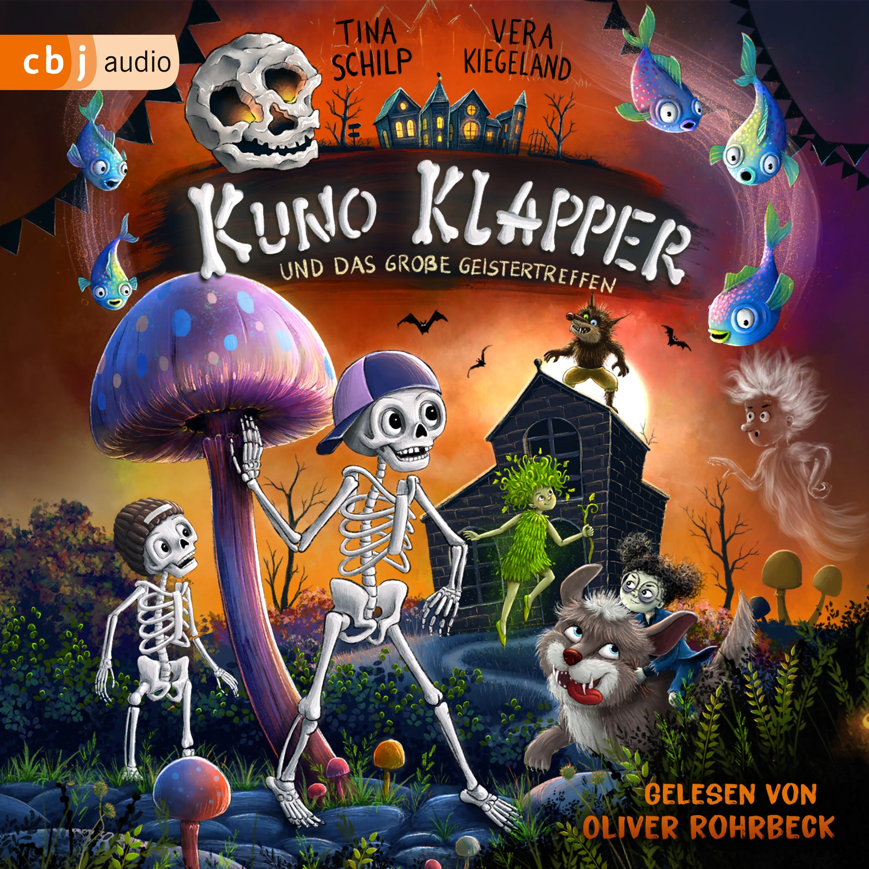 Cover: Kuno Klapper und das große Geistertreffen (Hörbuch Download) von Tina Schilp