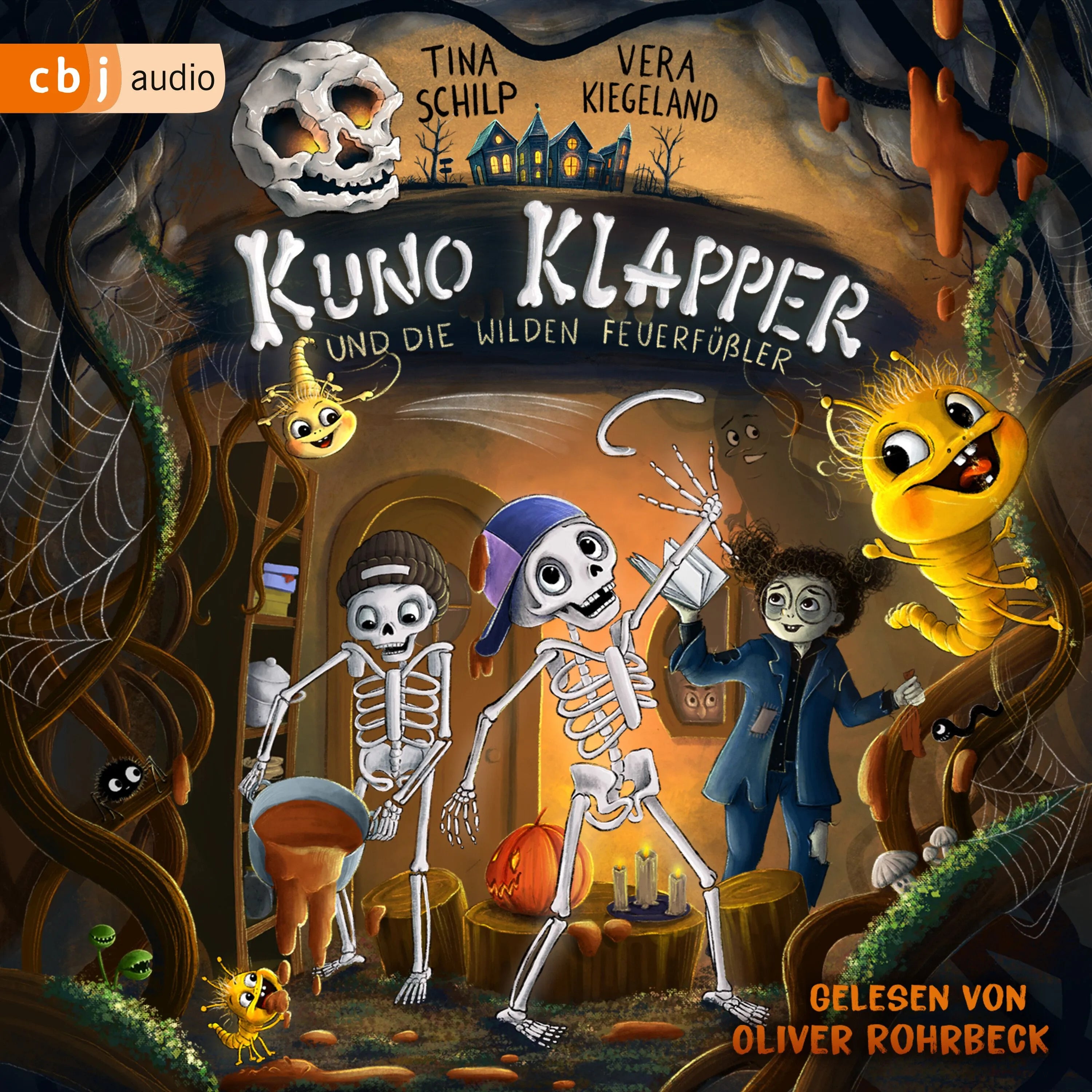 Cover: Kuno Klapper und die wilden Feuerfüßler (Hörbuch Download) von Tina Schilp