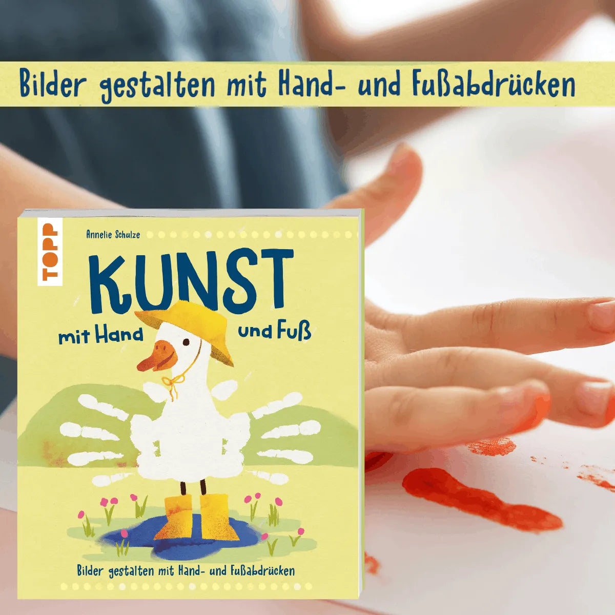 Detailansicht: Kunst mit Hand und Fuß (Taschenbuch)