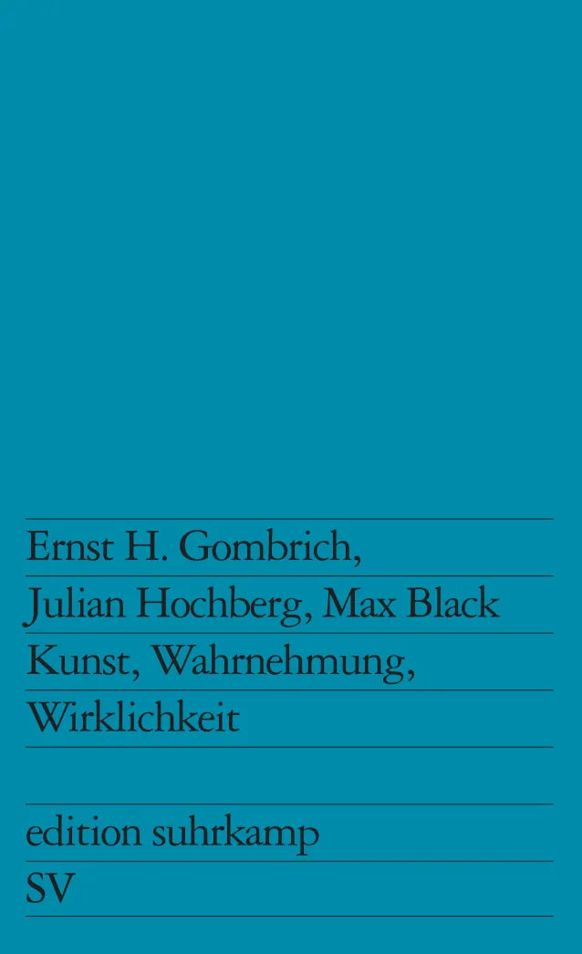 Buchcover von 'Kunst, Wahrnehmung, Wirklichkeit' - Taschenbuch von Ernst H. Gombrich