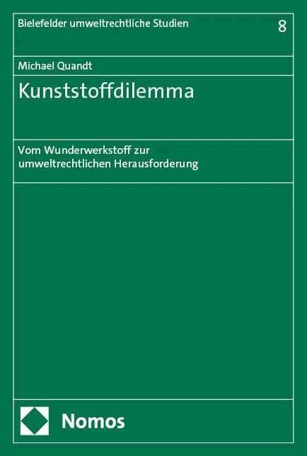 Cover: Kunststoffdilemma (E-Book) von Michael Quandt
