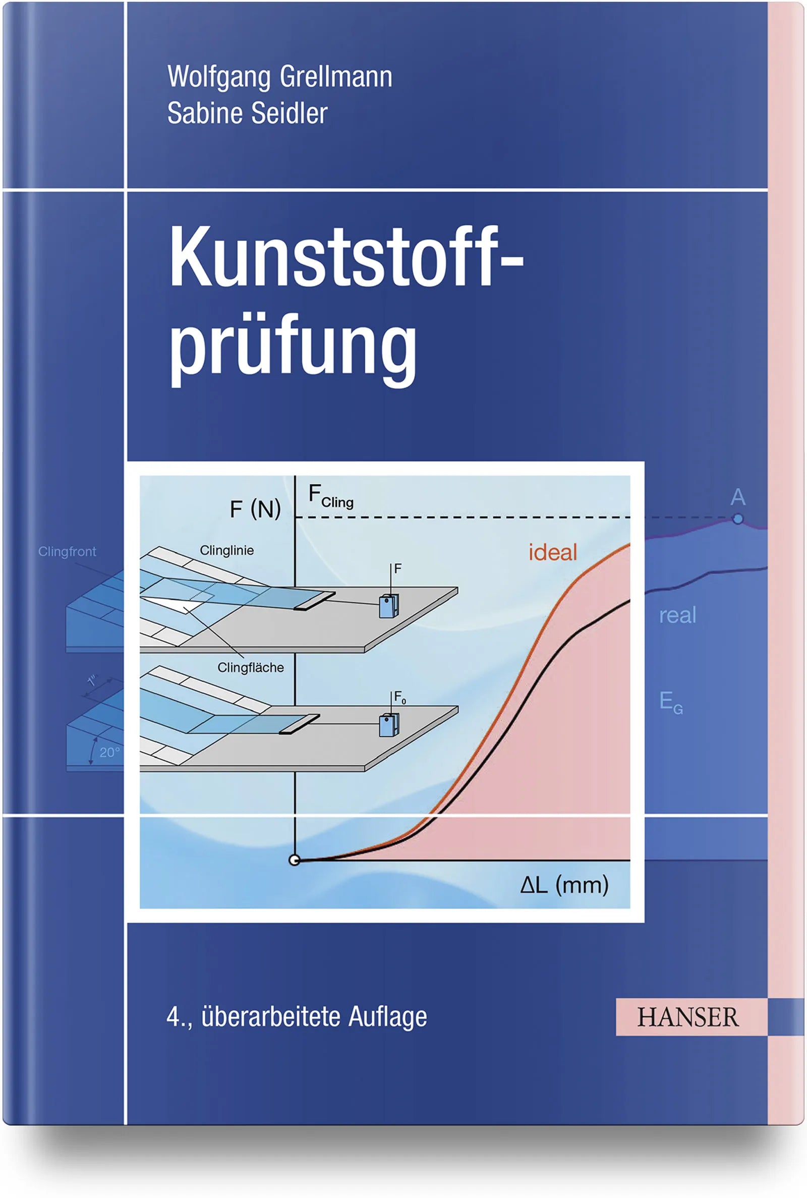 Buchcover von 'Kunststoffprüfung' - Gebundene Ausgabe von Wolfgang Grellmann