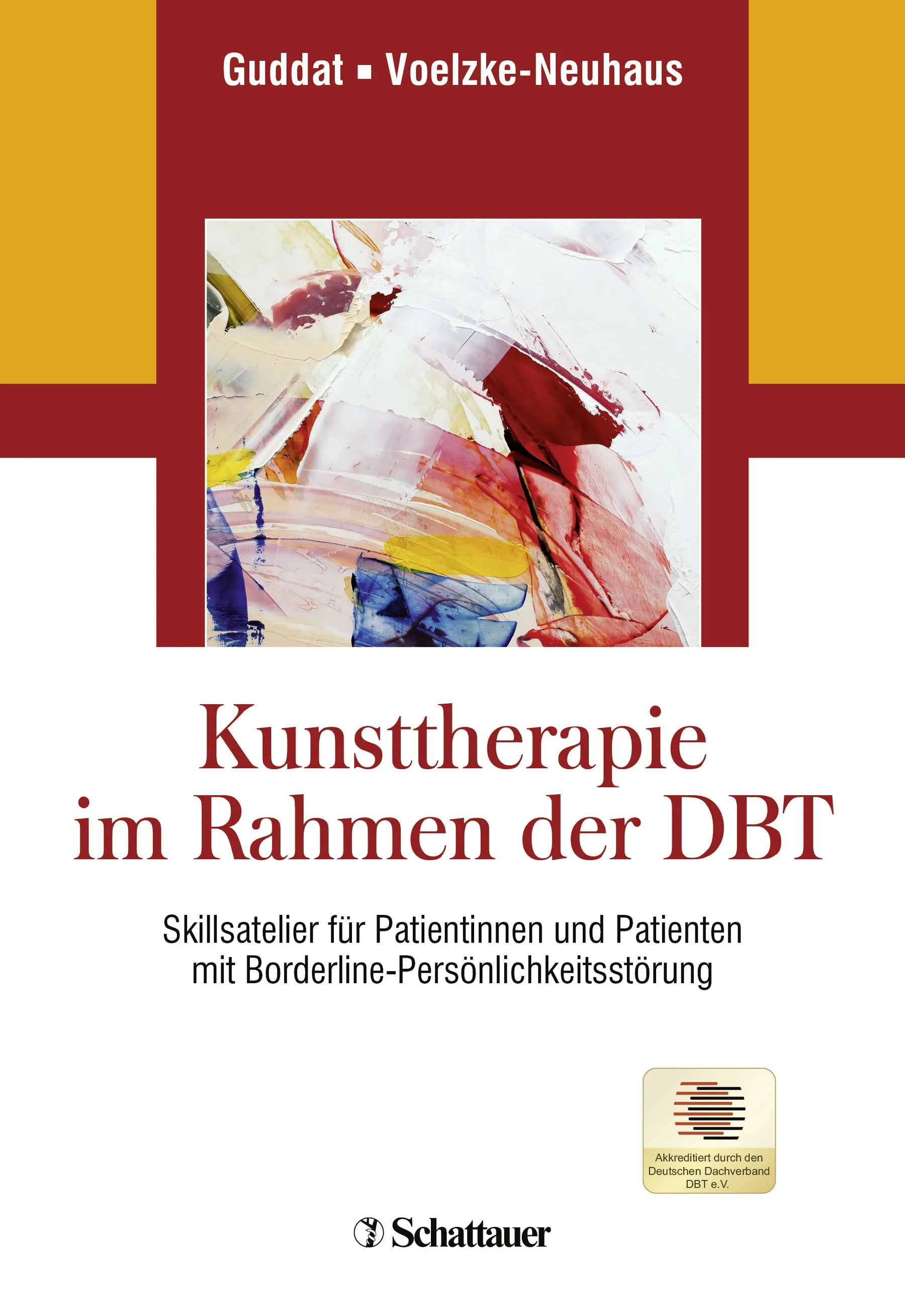 Buchcover von 'Kunsttherapie im Rahmen der DBT' - Paperback von Sarah Guddat