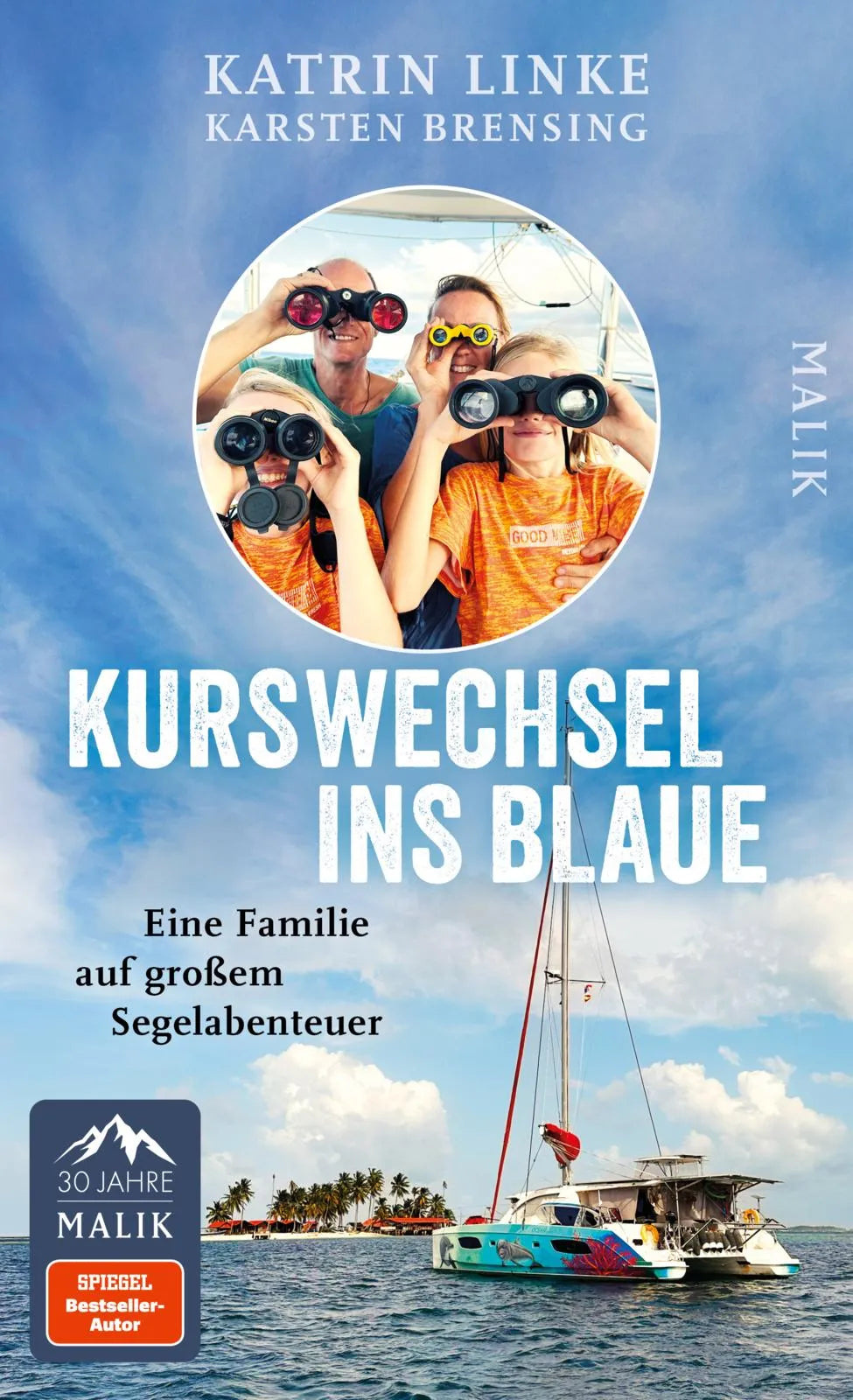 Buchcover von 'Kurswechsel ins Blaue' - Gebundene Ausgabe von Katrin Linke