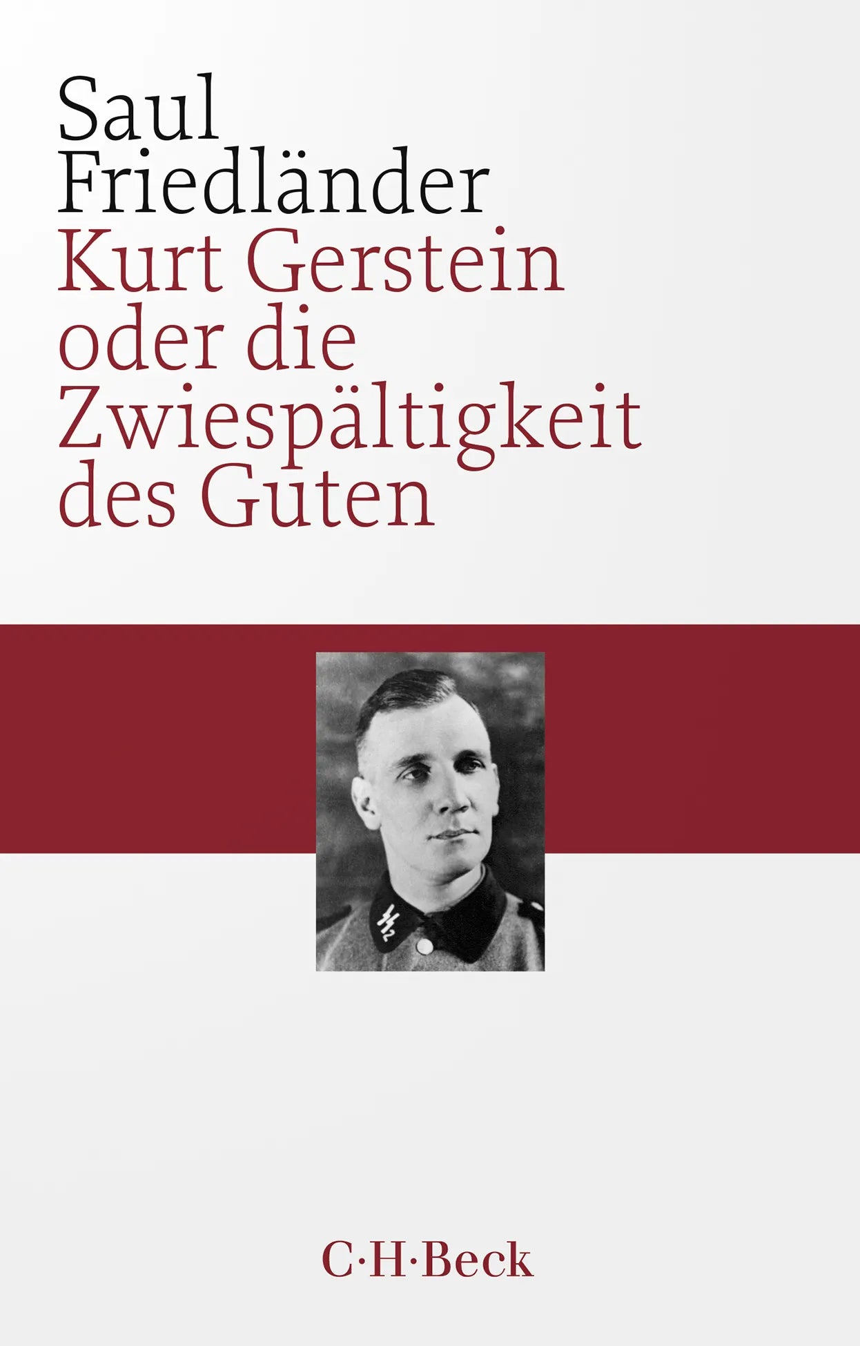 Buchcover von 'Kurt Gerstein oder die Zwiespältigkeit des Guten' - Taschenbuch von Saul Friedländer