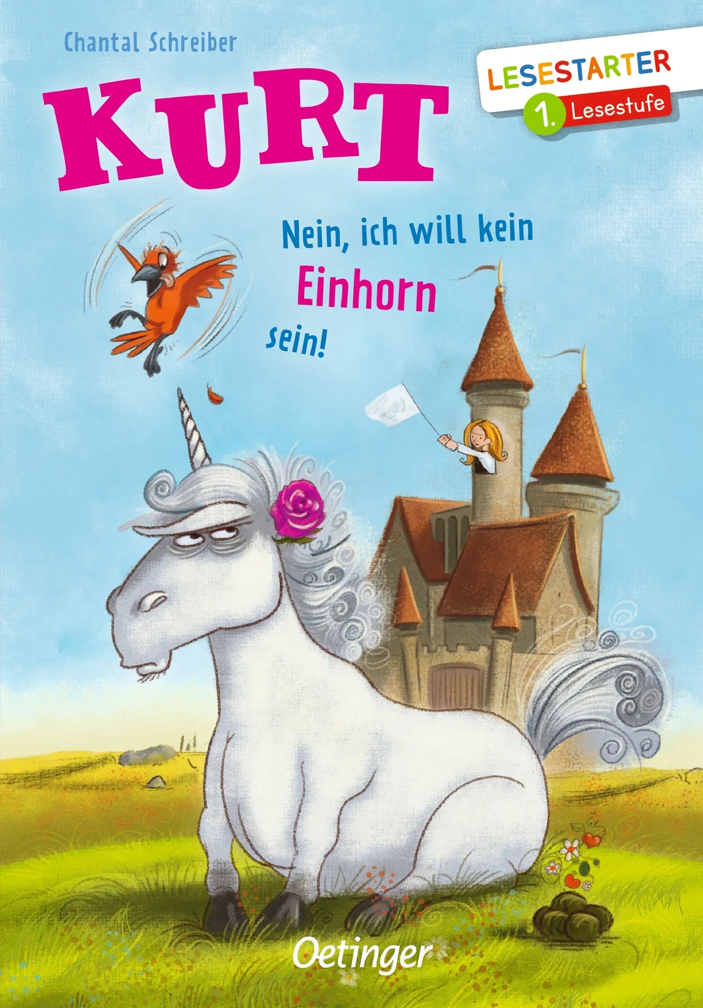 Cover: Kurt. Nein, ich will kein Einhorn sein! (Hardcover) von Chantal Schreiber