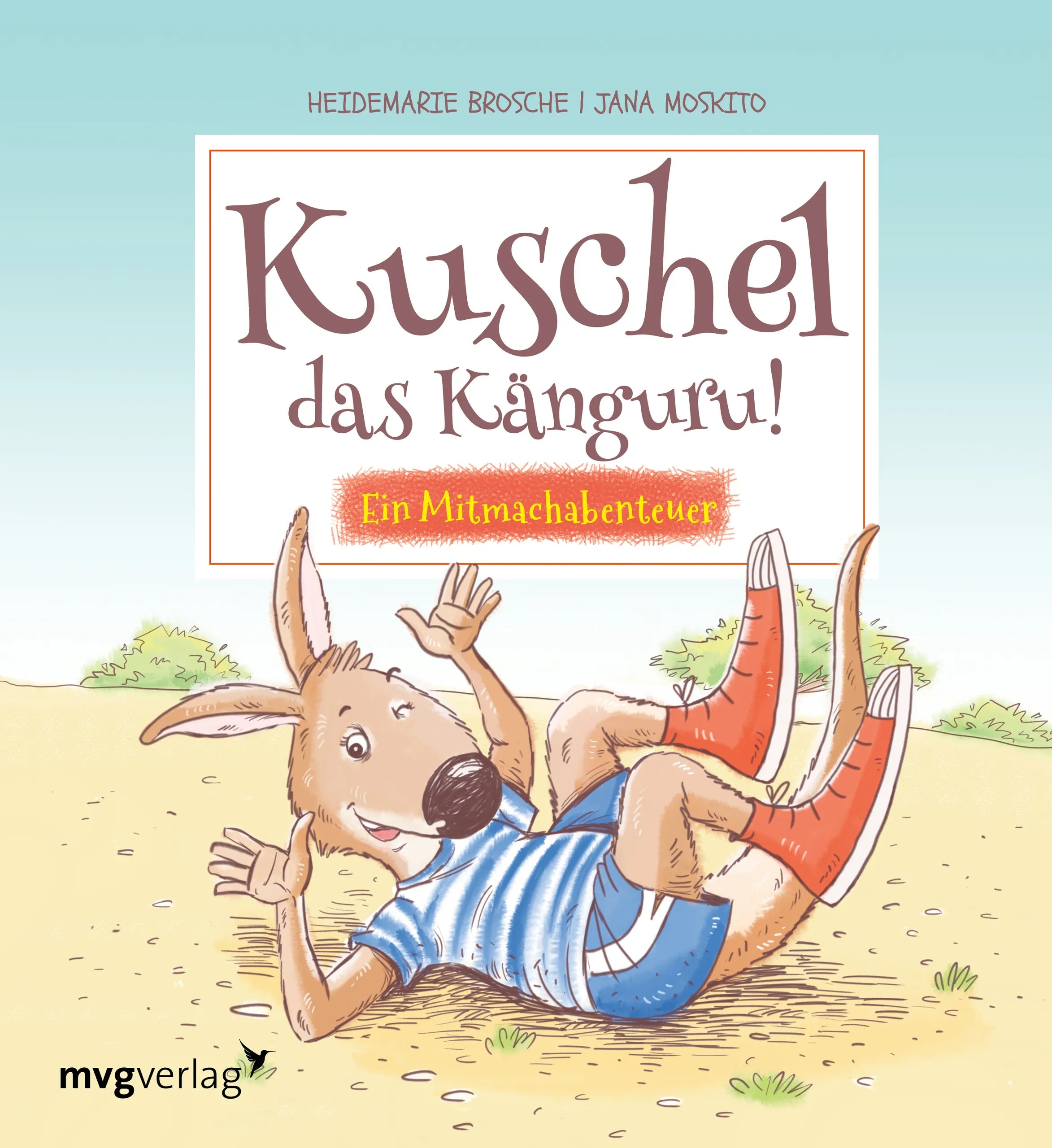 Buchcover von 'Kuschel das Känguru' - Gebundene Ausgabe von Heidemarie Brosche