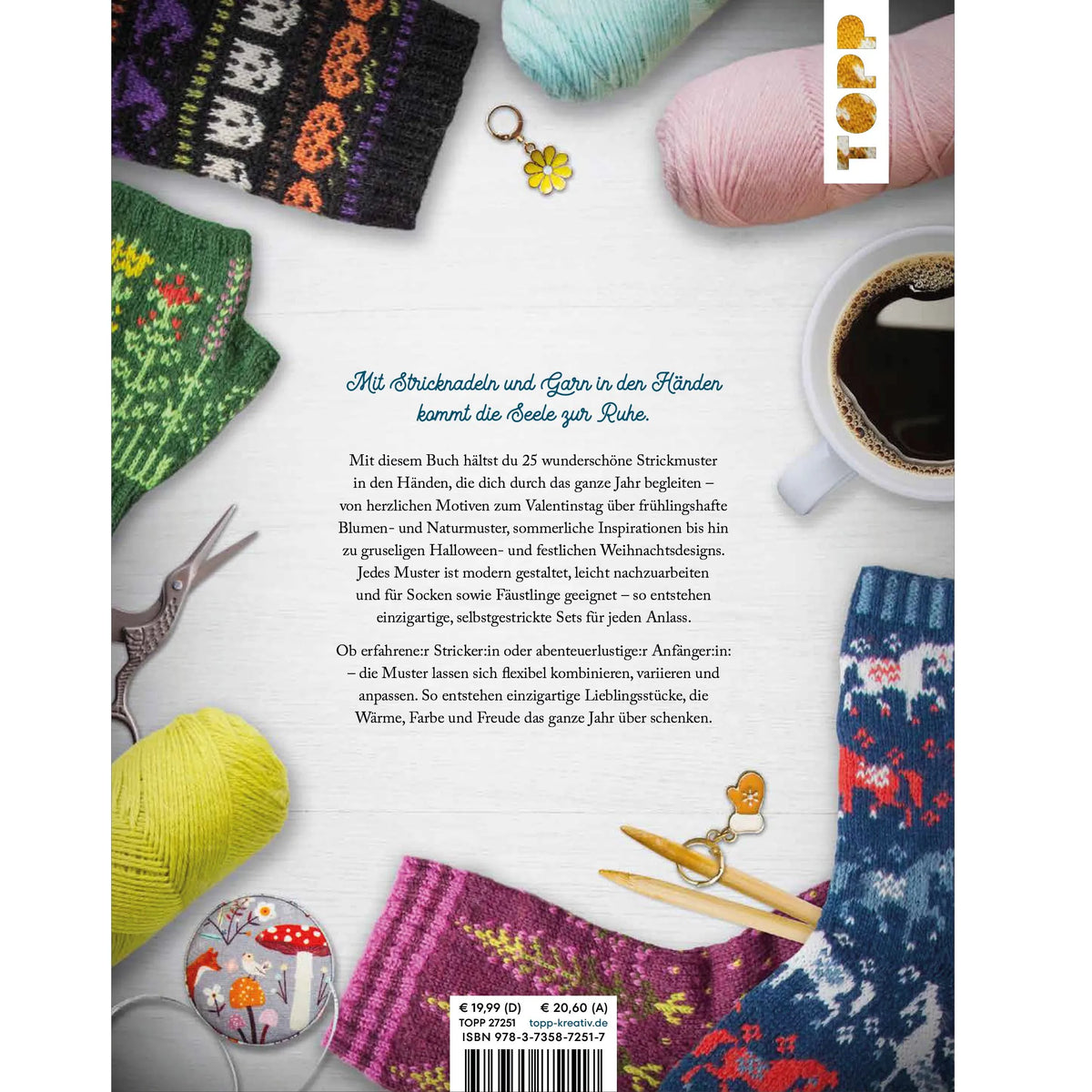Detailansicht: Kuschelige Socken und warme Fäustlinge (Taschenbuch)