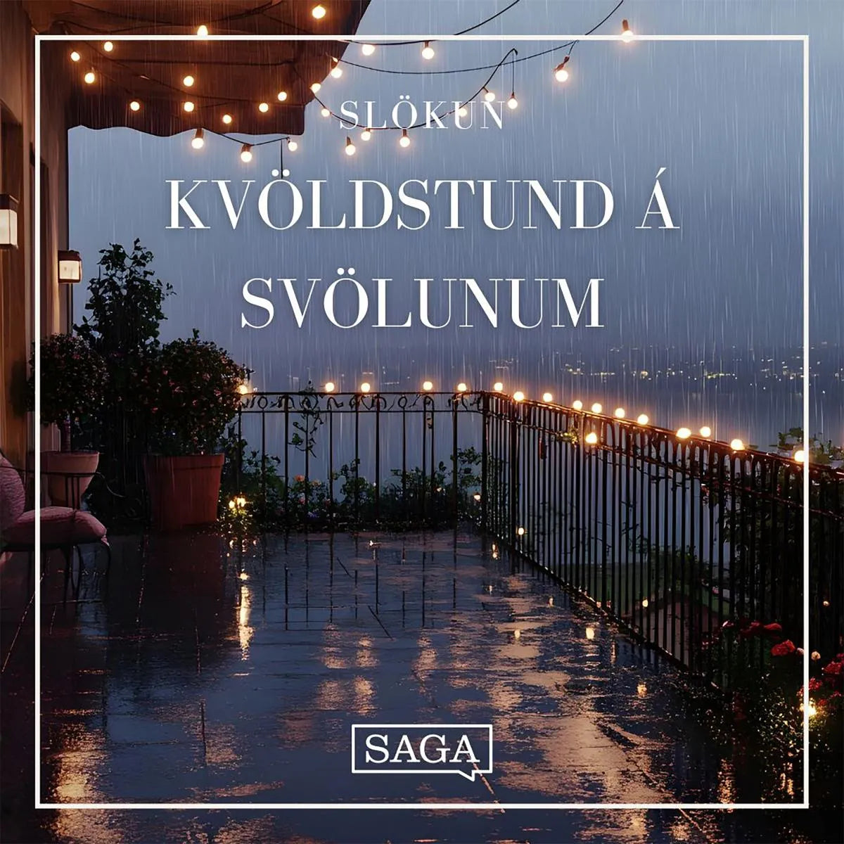 Cover: Kvöldstund á svölunum (Hörbuch Download) von Rasmus Broe