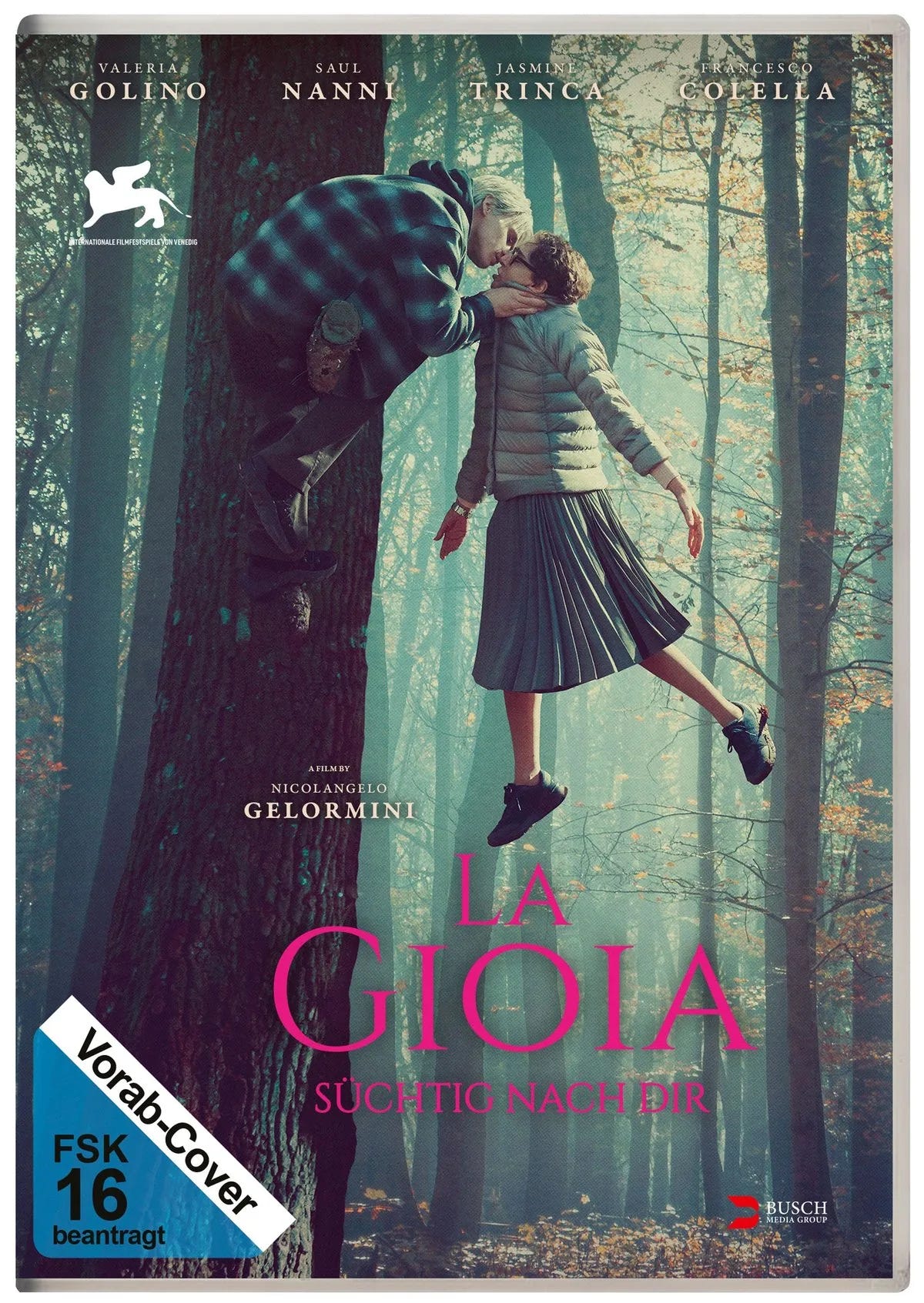 DVD-Cover: La Gioia - Süchtig nach Dir. Regie: Nicolangelo Gelormini