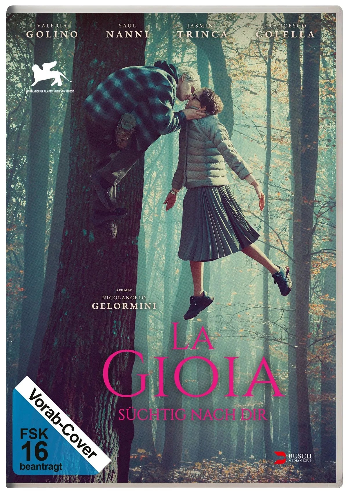 DVD-Cover: La Gioia - Süchtig nach Dir. Regie: Nicolangelo Gelormini