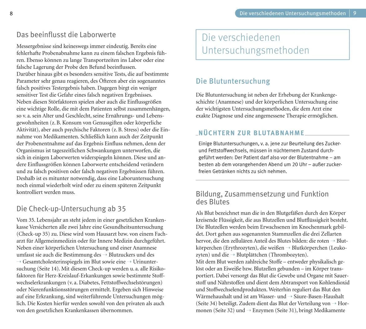 Abbildung von 'Laborwerte'