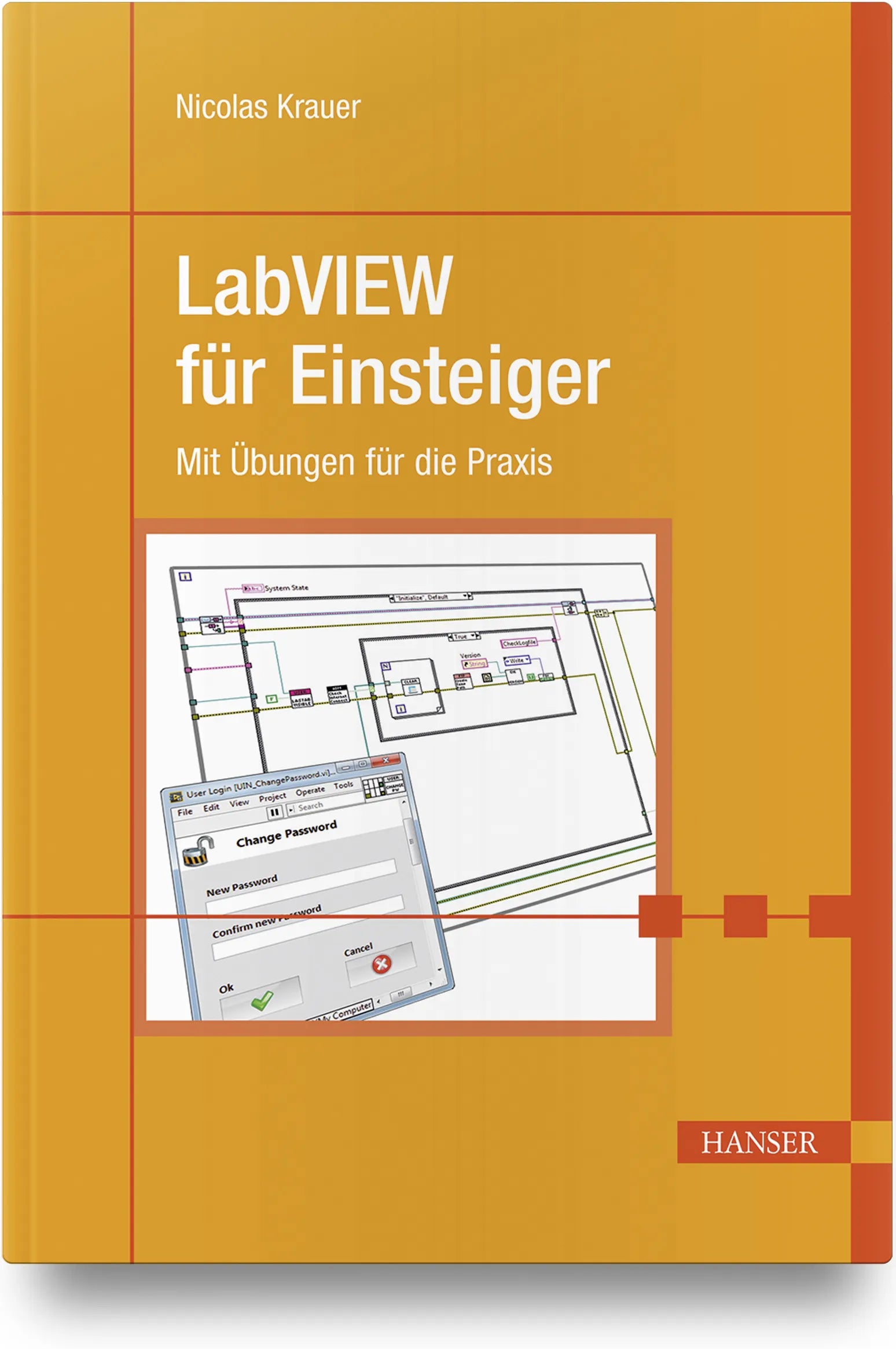 Buchcover von 'LabVIEW für Einsteiger' - Gebundene Ausgabe von Nicolas Krauer