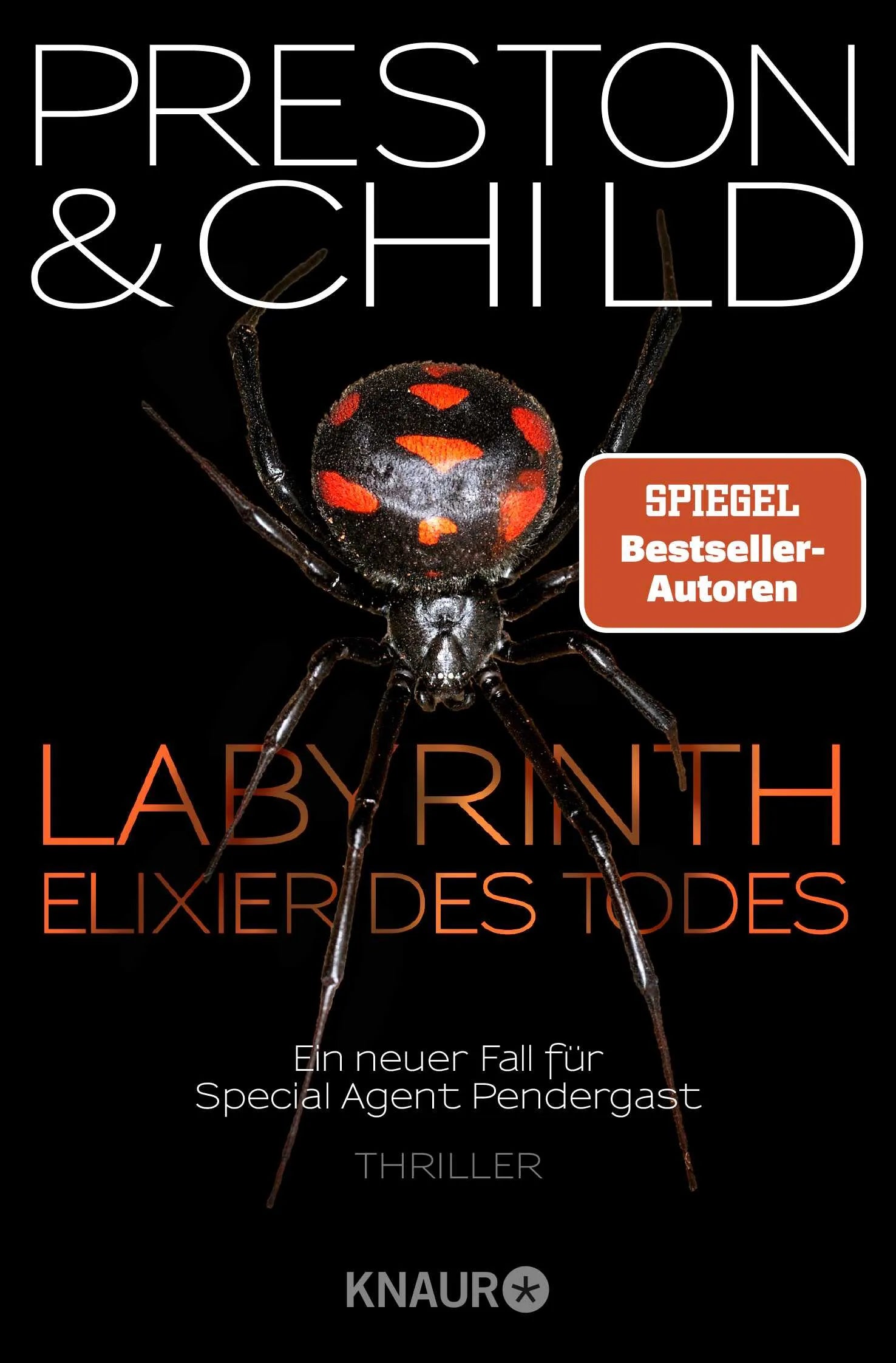 Buchcover von 'Labyrinth – Elixier des Todes' - Taschenbuch von Douglas Preston