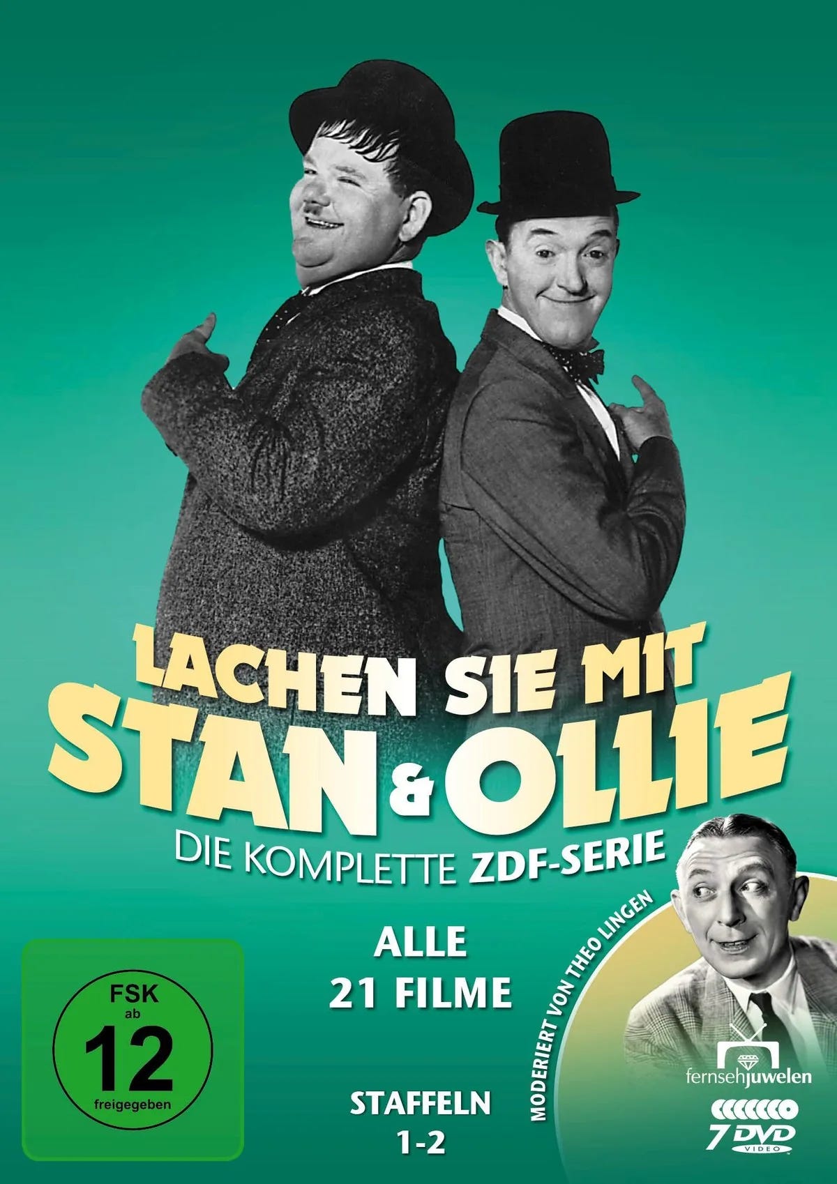 Lachen Sie mit Stan & Ollie  [7 DVDs] - DVD