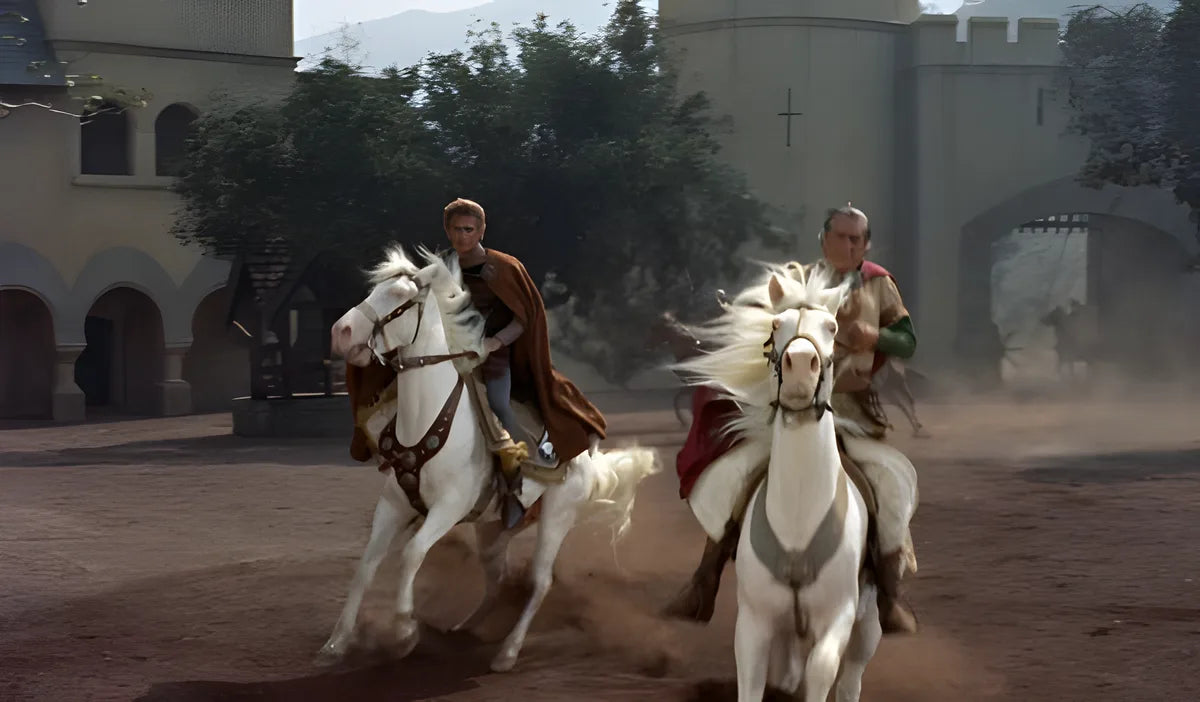 Filmszene 4 aus Lady Godiva - Die nackte Geisel – Blu-ray. Regie: Arthur Lubin
