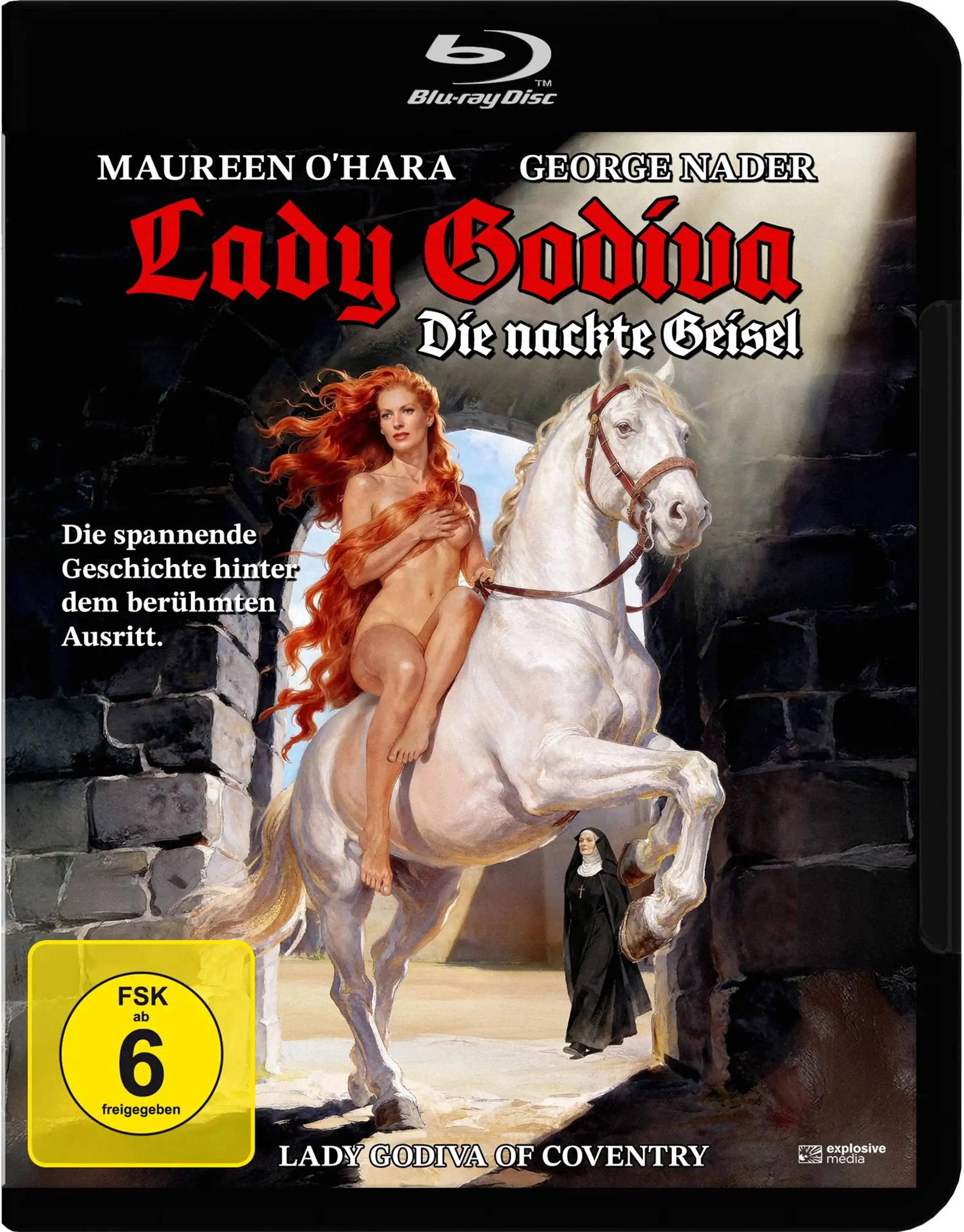 Lady Godiva – Die nackte Geisel Blu-ray Cover – Vorderseitenmotiv