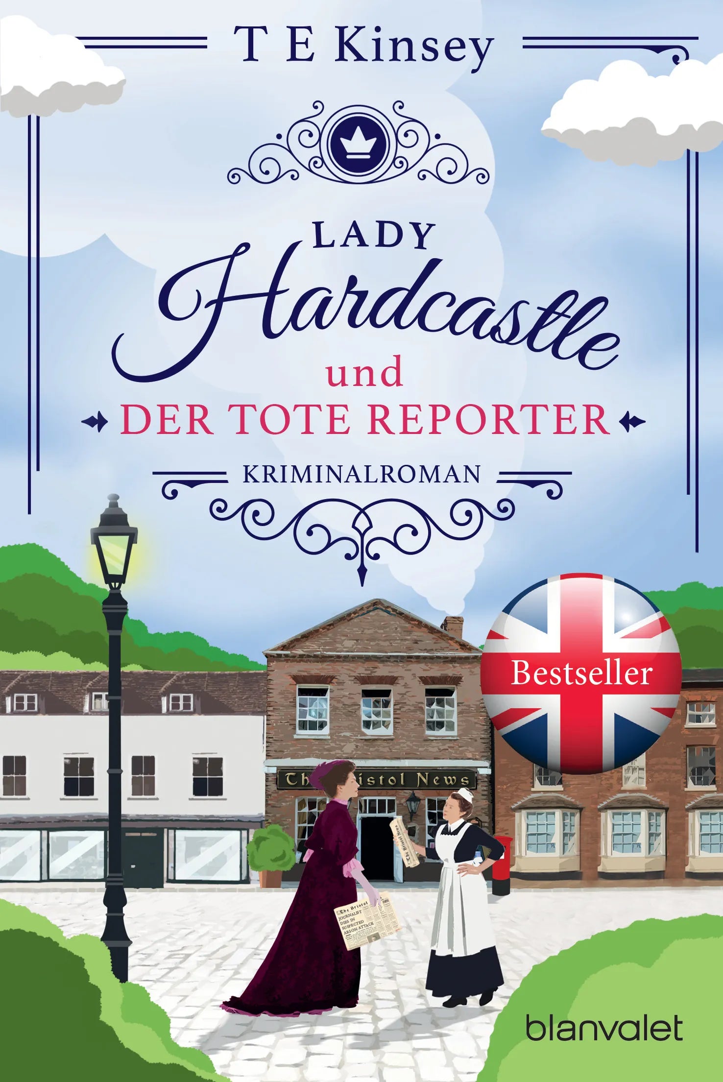 Cover: Lady Hardcastle und der tote Reporter (E-Book) von T E Kinsey