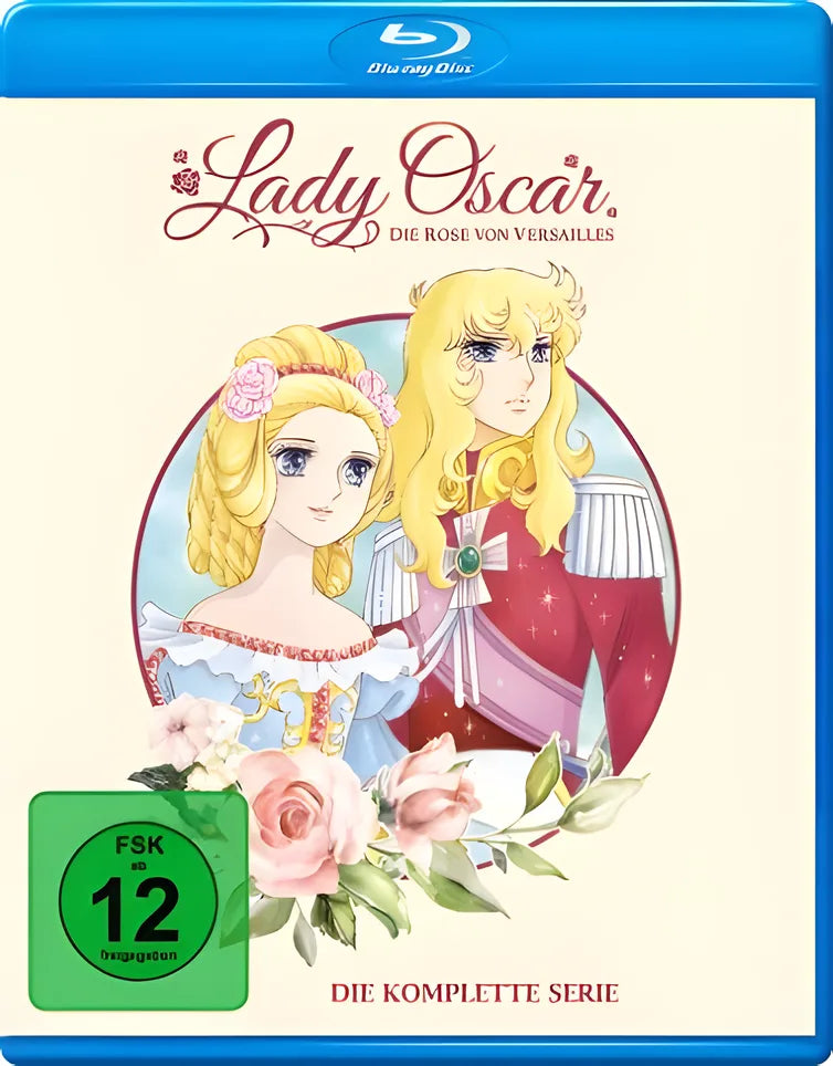 Blu-ray-Cover: Lady Oscar - Die komplette Serie. Regie: Osamu Dezaki