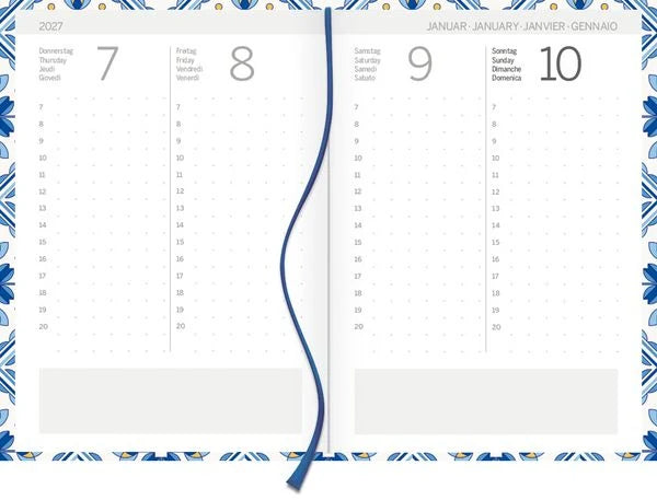 Lady-Timer Mosaik 2027 – Ansicht