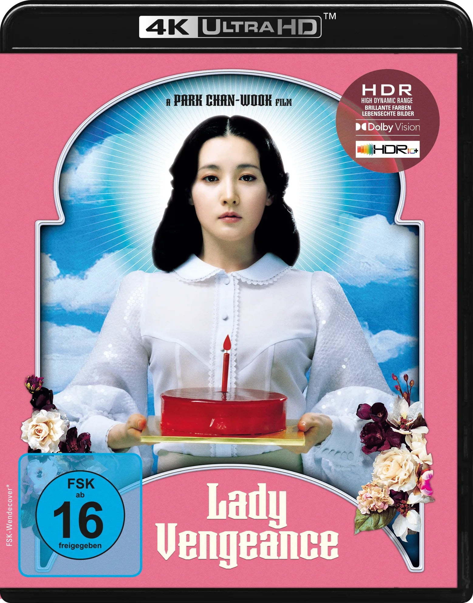 4K UHD Blu-ray-Cover: Lady Vengeance. Regie: Park Chan-wook