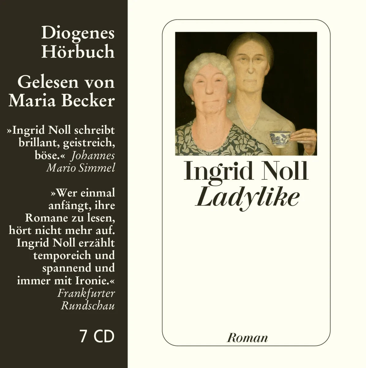 Buchcover von 'Ladylike' - Hörbuch (CD) von Ingrid Noll
