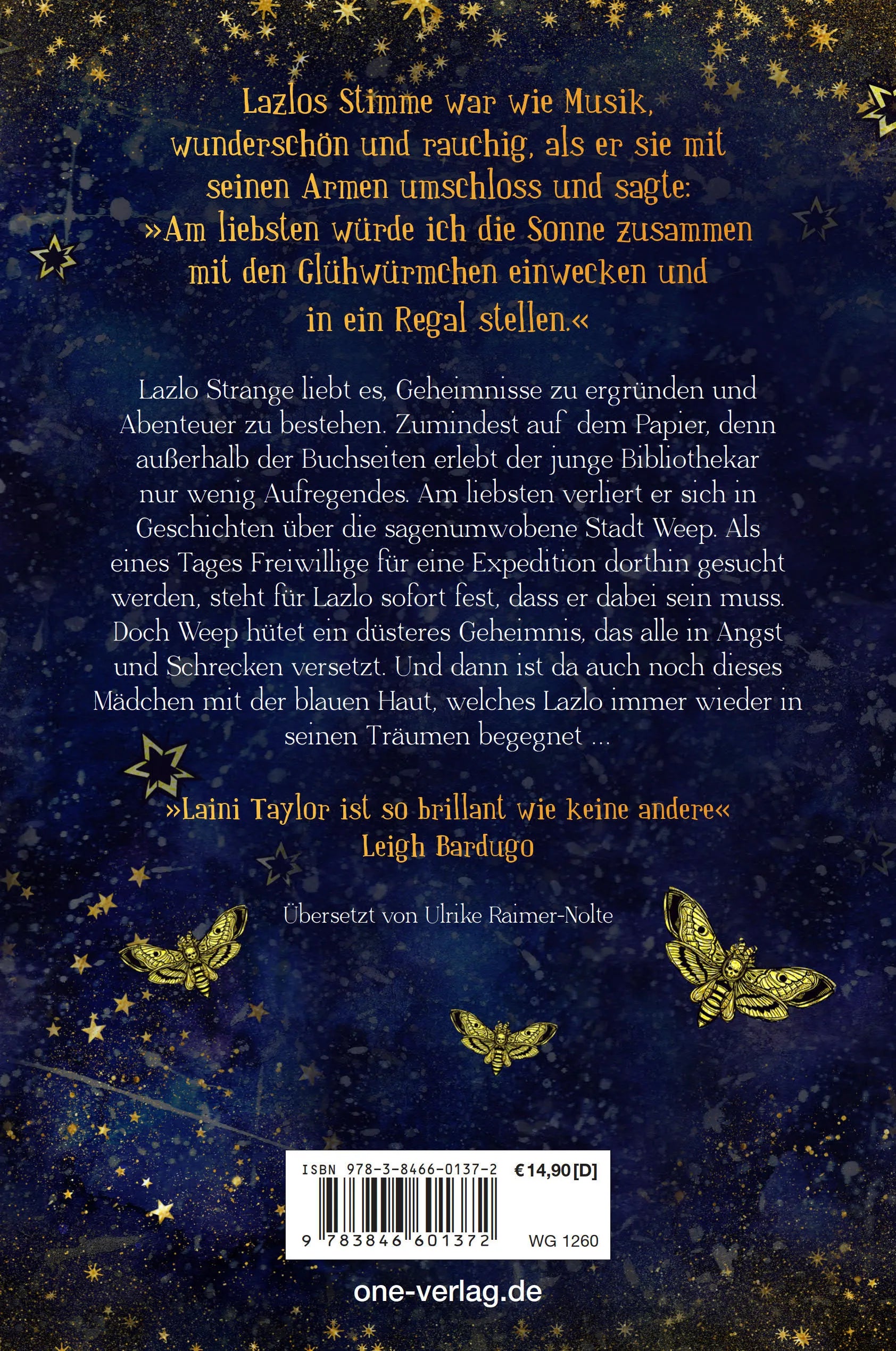 Produktansicht: Strange the Dreamer (Paperback)