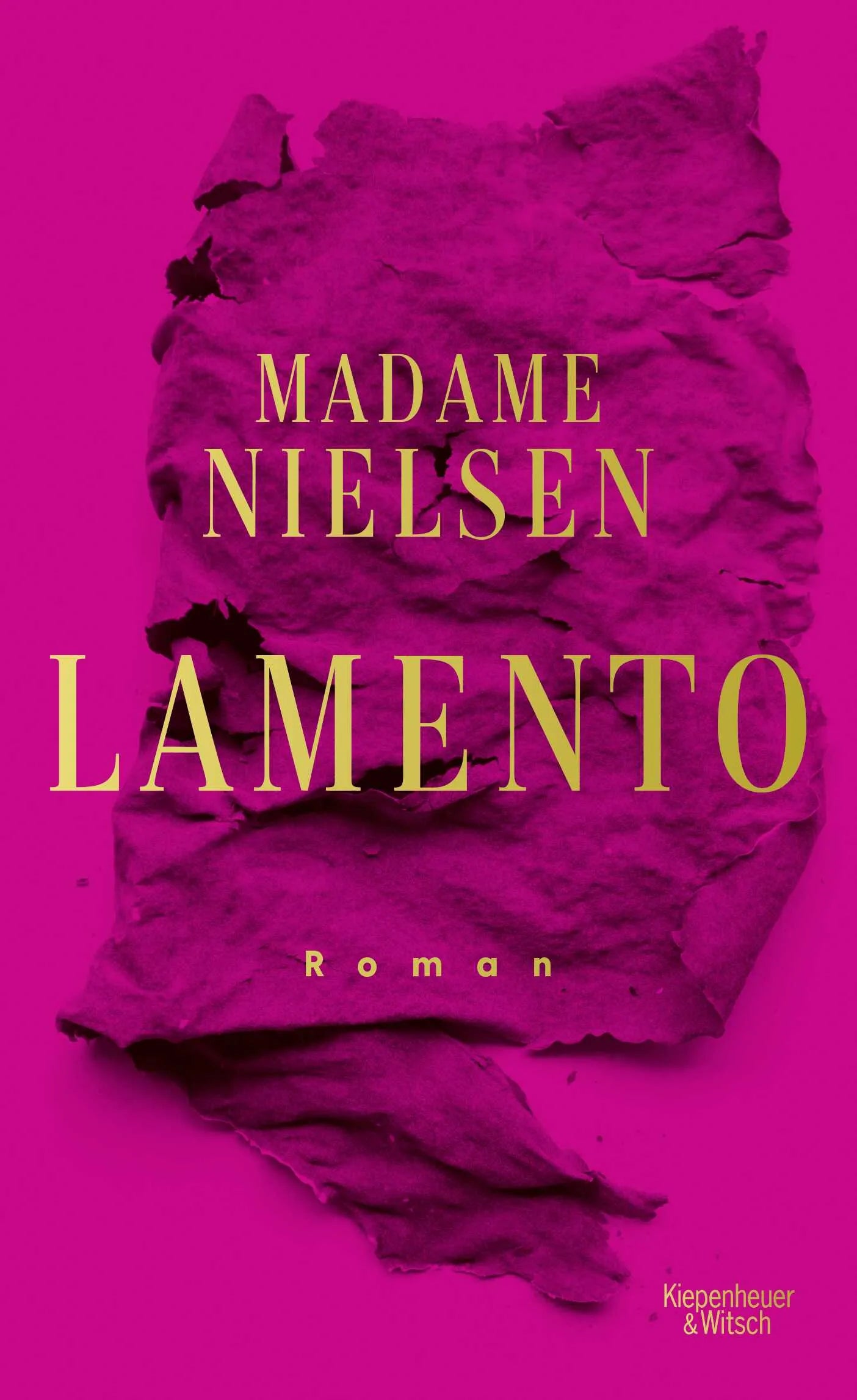 Buchcover von 'Lamento' - Gebundene Ausgabe von Madame Nielsen