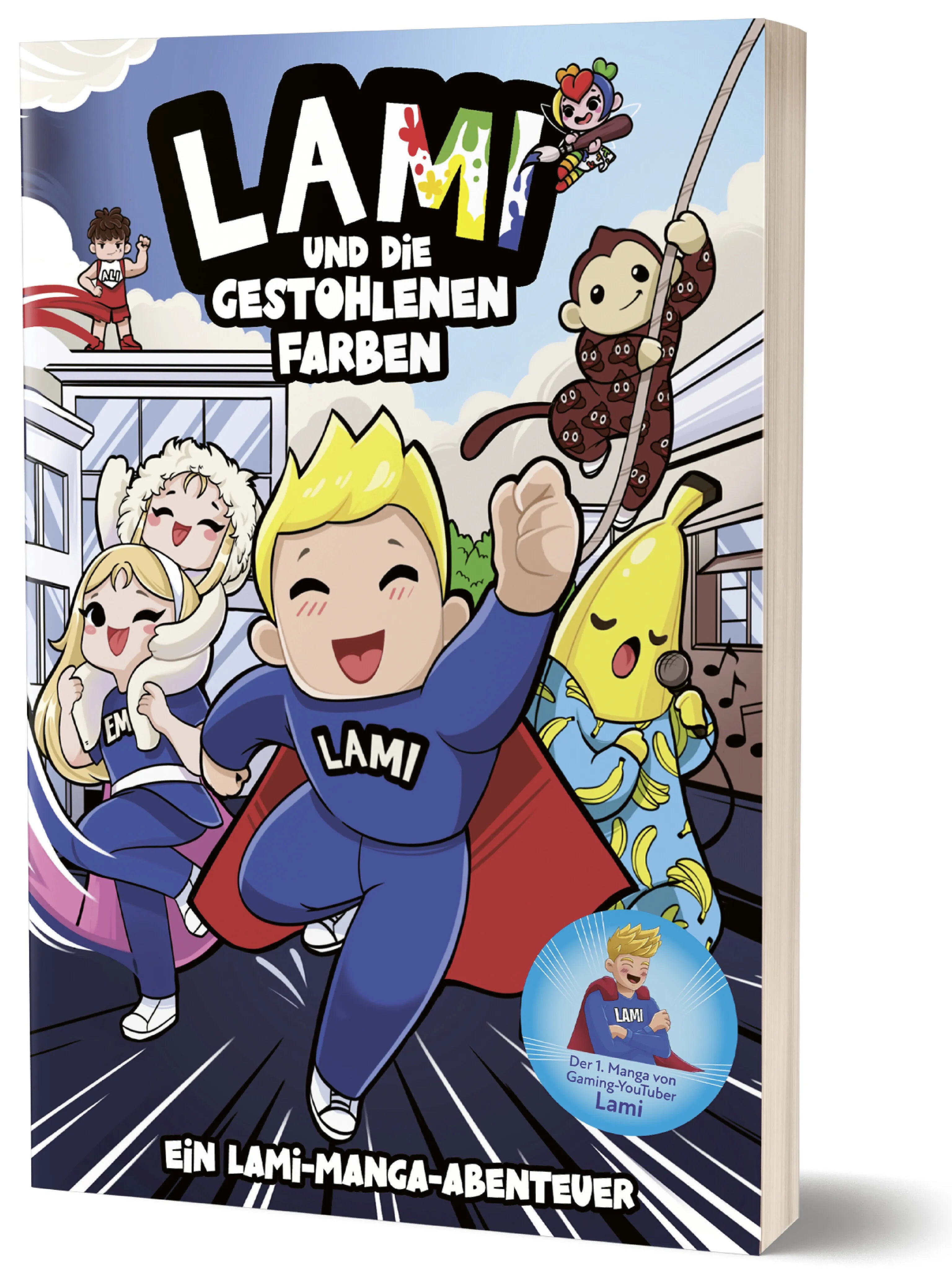 Buchcover von 'Lami und die gestohlenen Farben' - Paperback von Lami