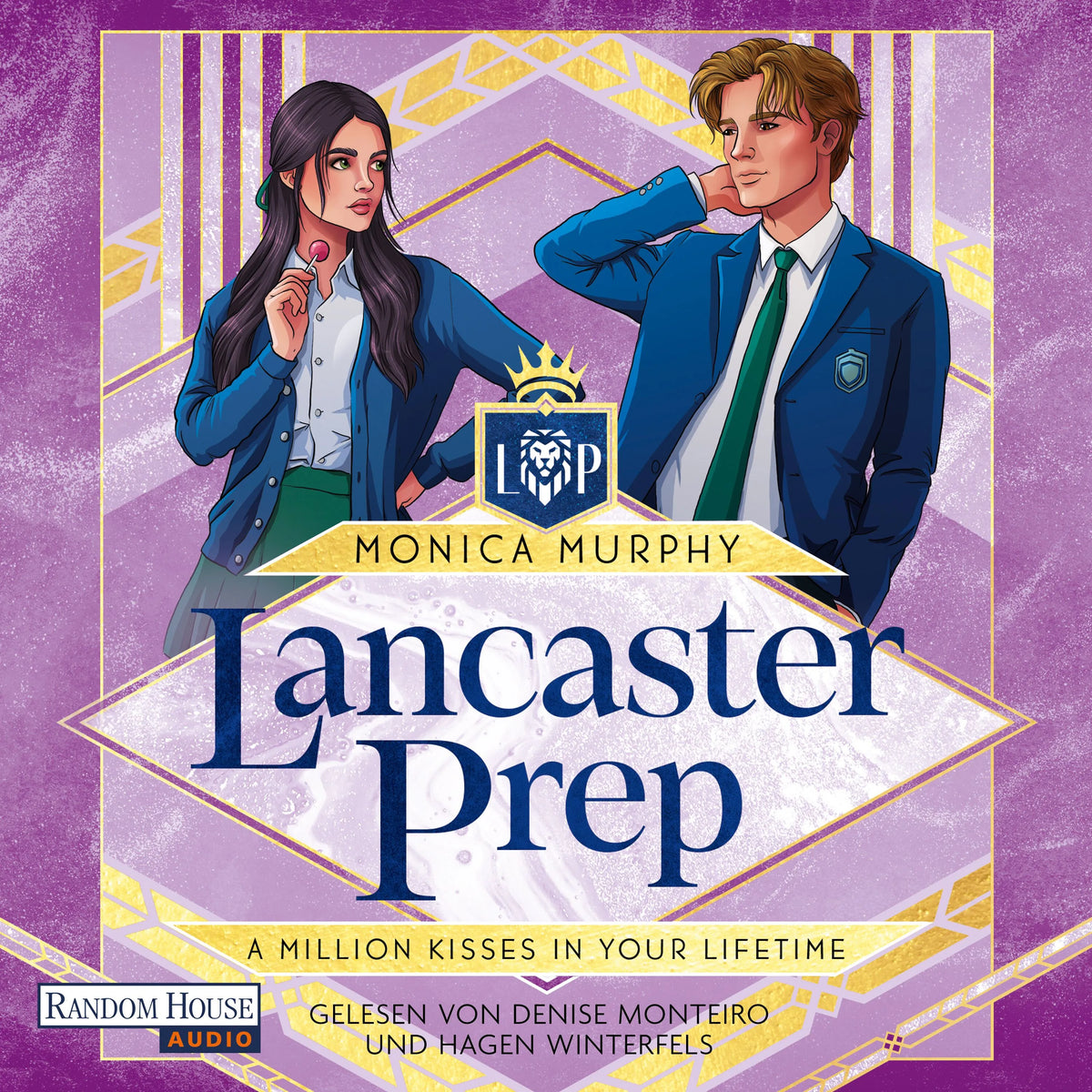 Cover: Lancaster Prep - A Million Kisses In Your Lifetime (Hörbuch Download) von Monica Murphy