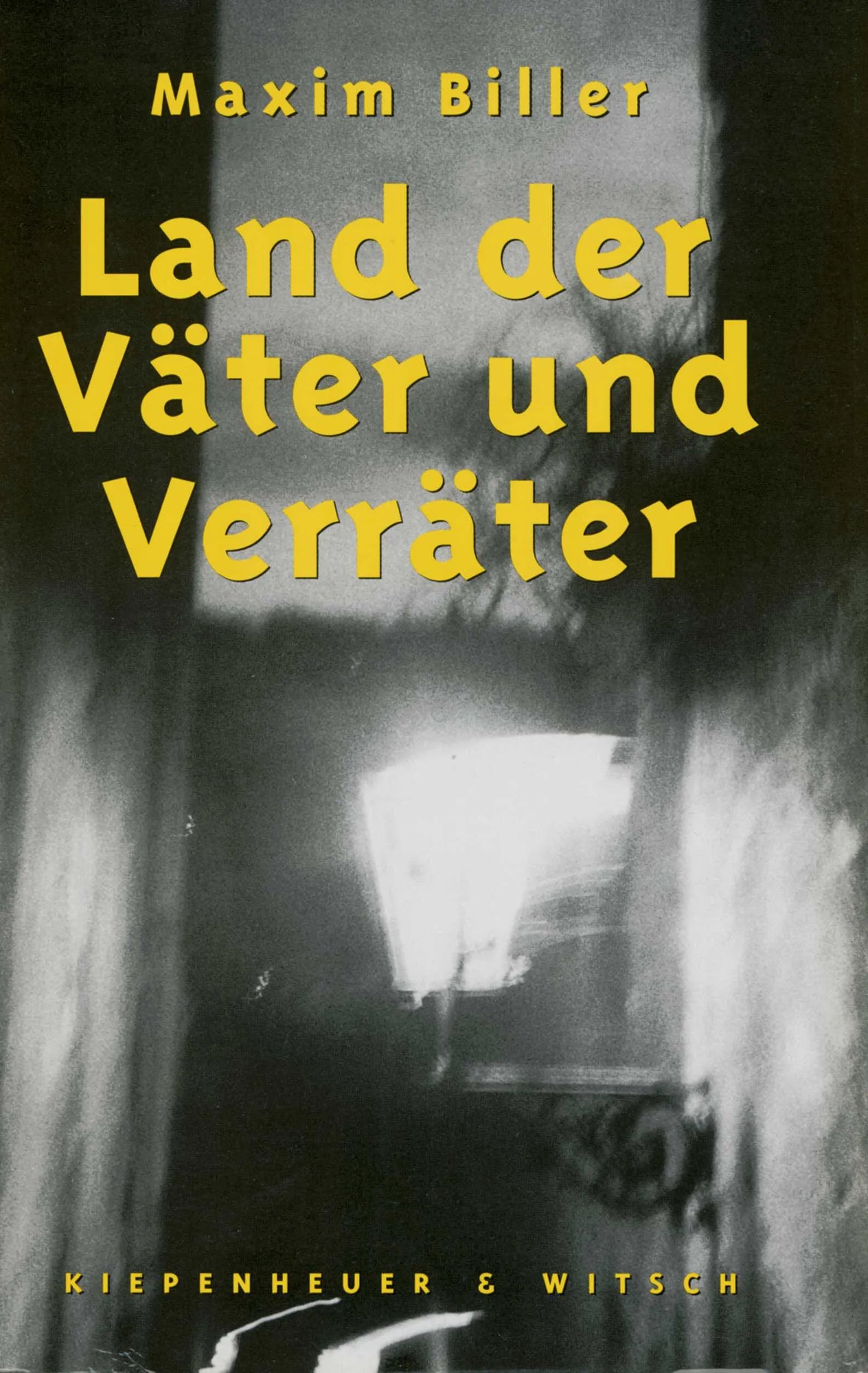 Buchcover von 'Land der Väter und Verräter' - Gebundene Ausgabe von Maxim Biller