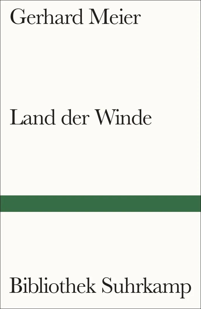 Buchcover von 'Land der Winde' - Taschenbuch von Gerhard Meier
