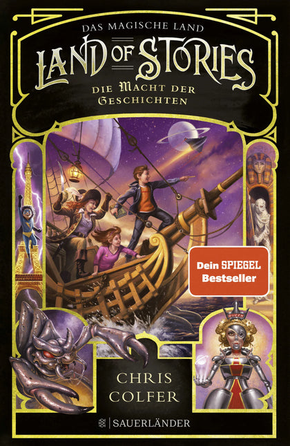 Buchcover von 'Land of Stories: Das magische Land – Die Macht der Geschichten' - Gebundene Ausgabe von Chris Colfer