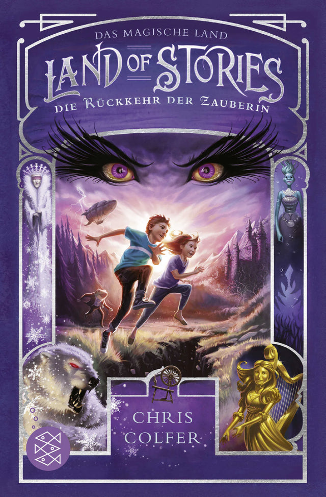 Buchcover von 'Land of Stories: Das magische Land – Die Rückkehr der Zauberin' - Taschenbuch von Chris Colfer
