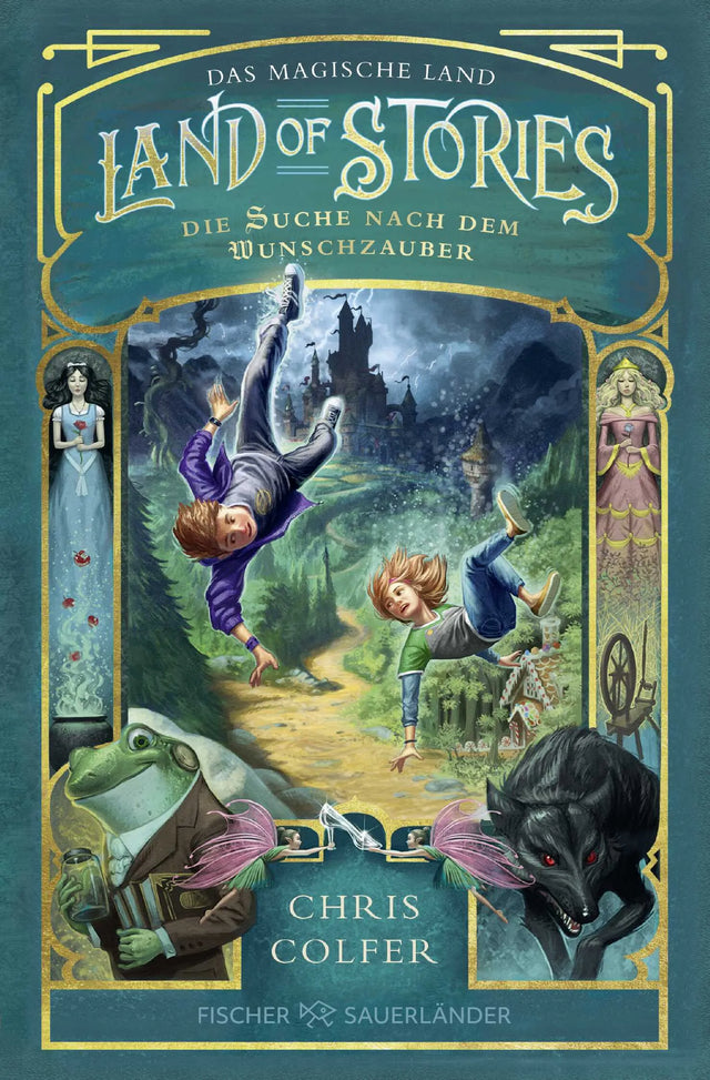 Buchcover von 'Land of Stories: Das magische Land – Die Suche nach dem Wunschzauber' - Taschenbuch von Chris Colfer
