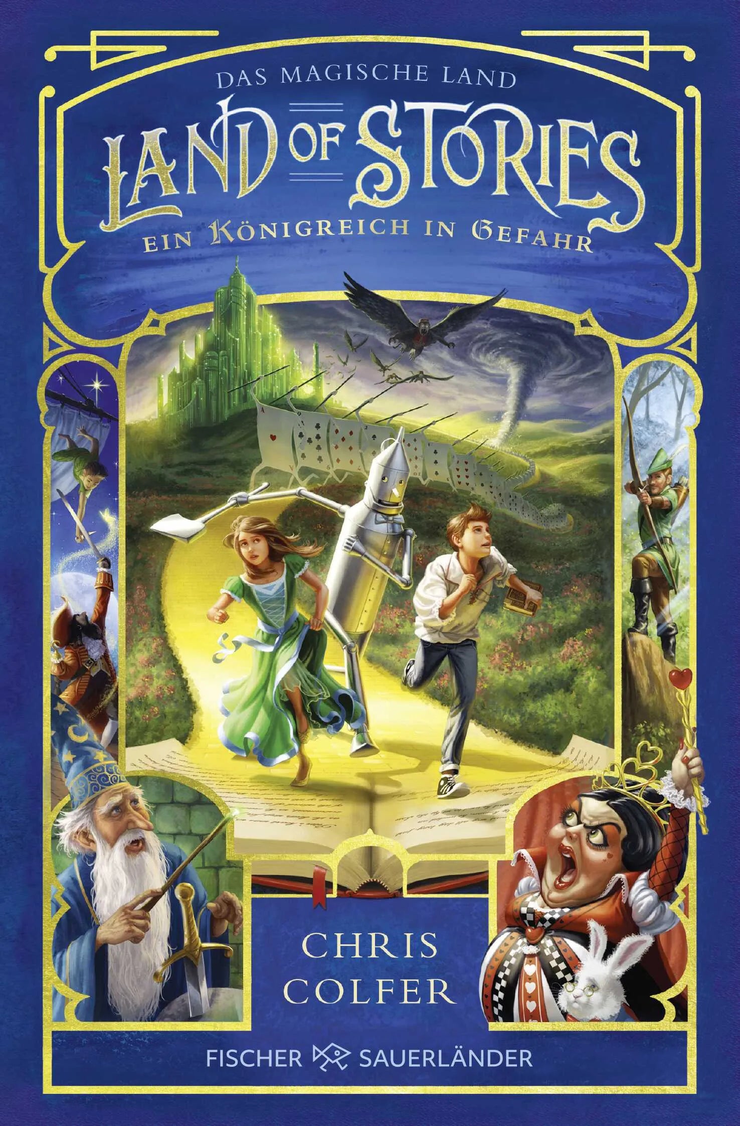 Buchcover von 'Land of Stories: Das magische Land – Ein Königreich in Gefahr' - Taschenbuch von Chris Colfer