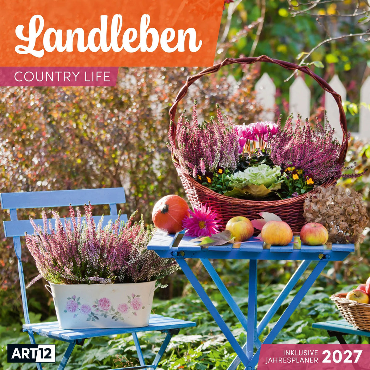 Wandkalender: Landleben Kalender 2027 - 30x30 - Art12