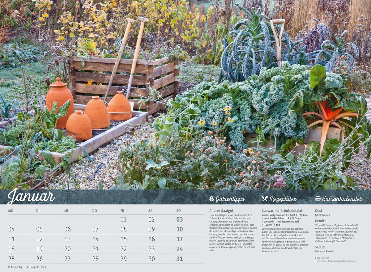 Landliebe Garten-Kalender 2027 – Ansicht