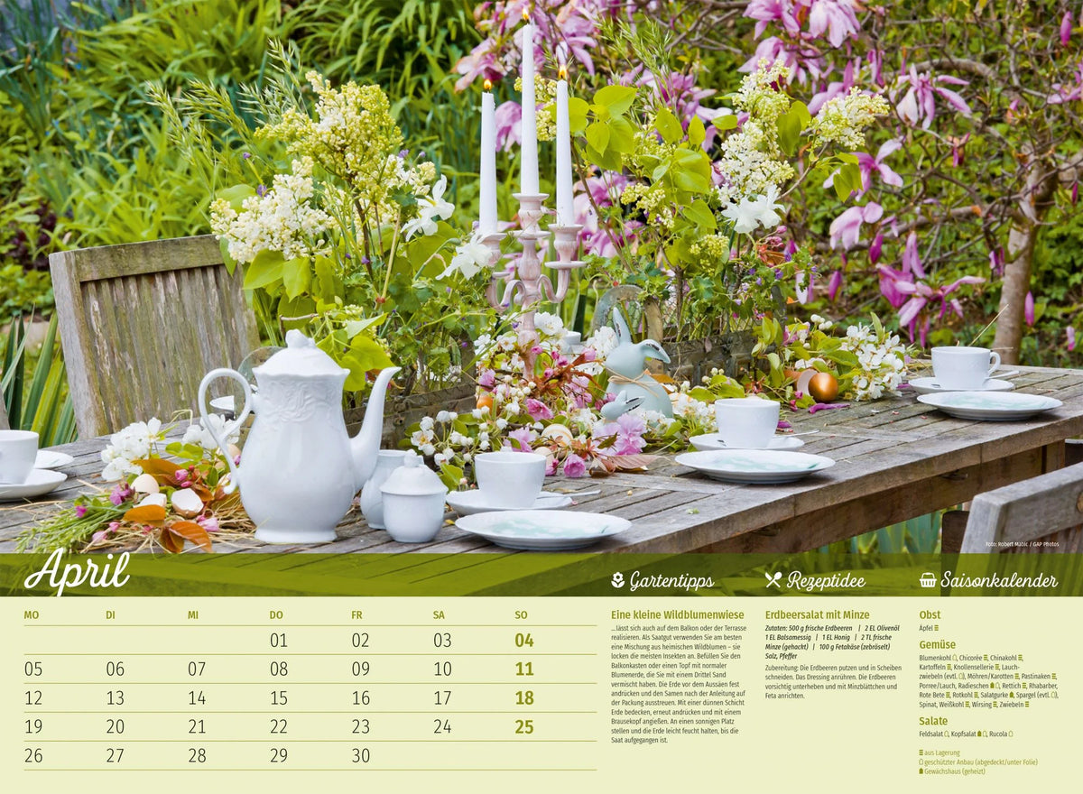 Landliebe Garten-Kalender 2027 – Ansicht
