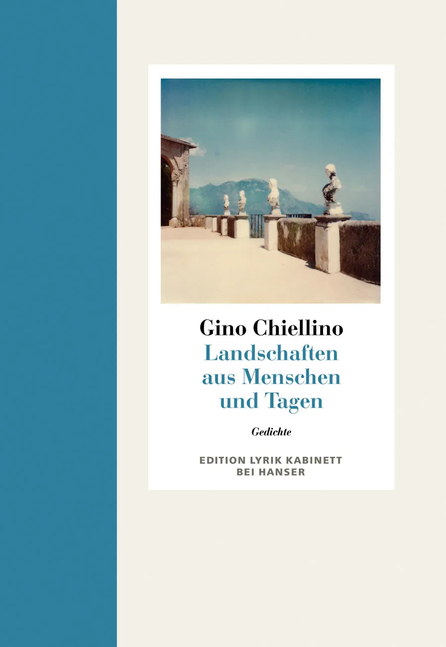 Buchcover von 'Landschaft aus Menschen und Tagen' - Gebundene Ausgabe von Gino Chiellino