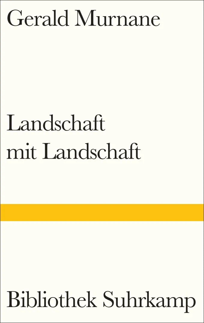 Buchcover von 'Landschaft mit Landschaft' - Gebundene Ausgabe von Gerald Murnane