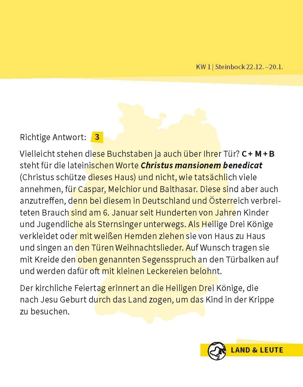 Langenscheidt Quizkalender Deutsch 2027 – Ansicht