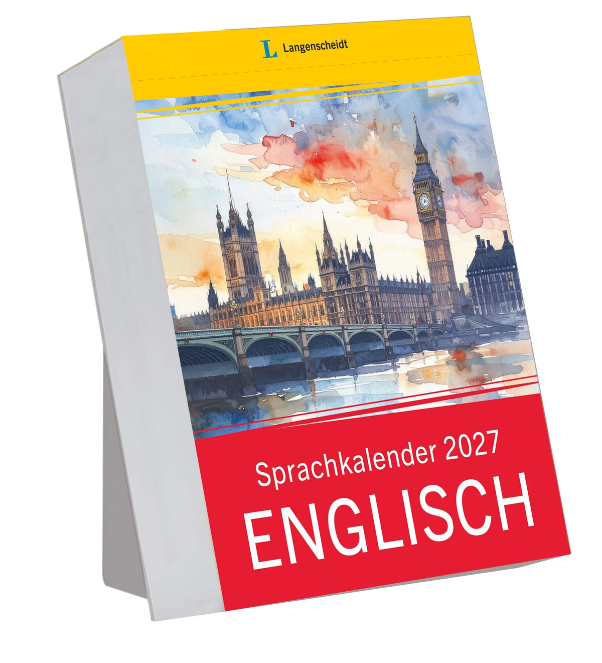 Taschenkalender: Langenscheidt Sprachkalender Englisch 2027
