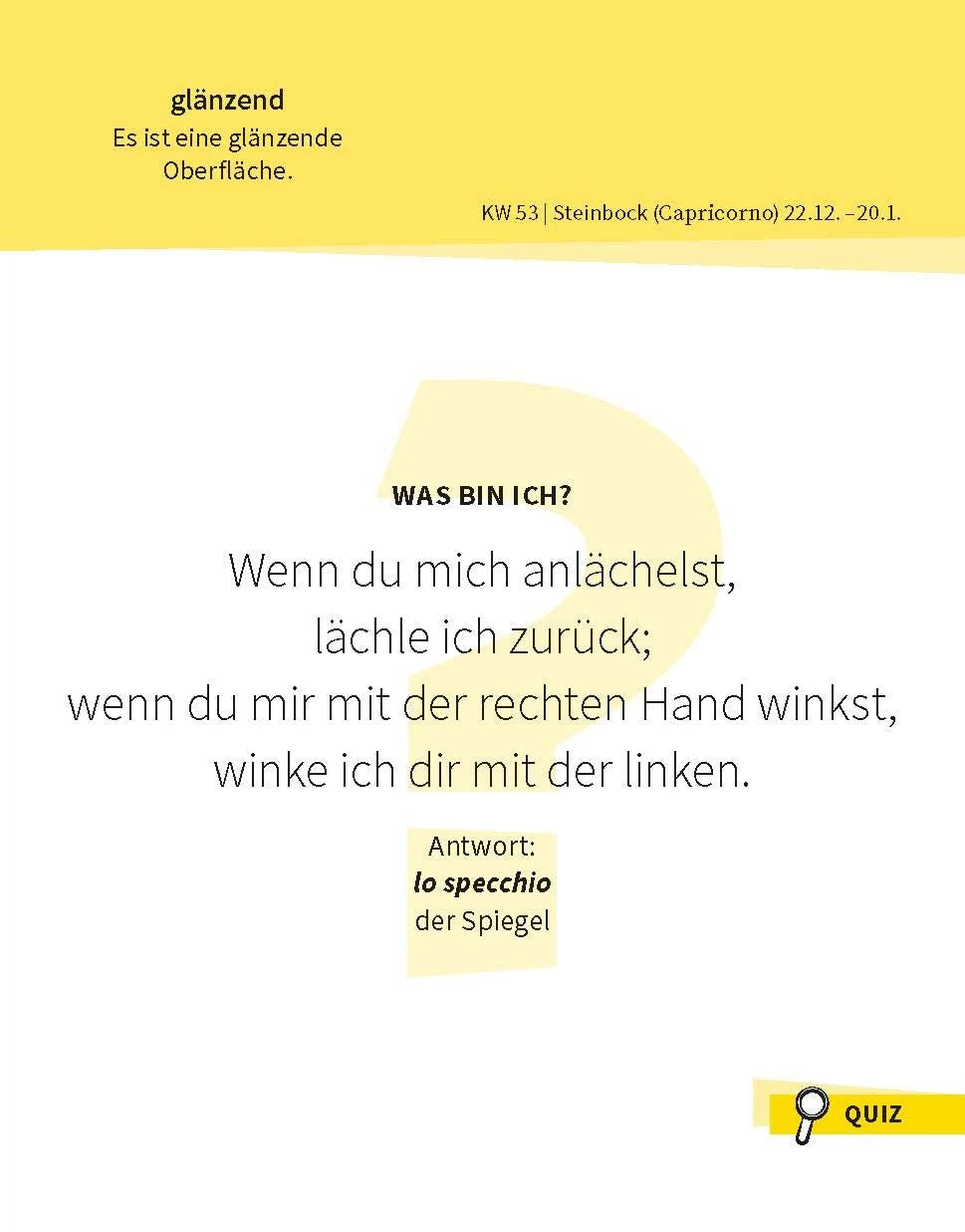 Langenscheidt Sprachkalender Italienisch 2027 – Ansicht