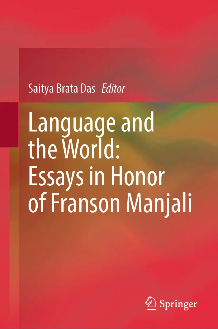 Cover: Language and the World: Essays in Honor of Franson Manjali (E-Book)